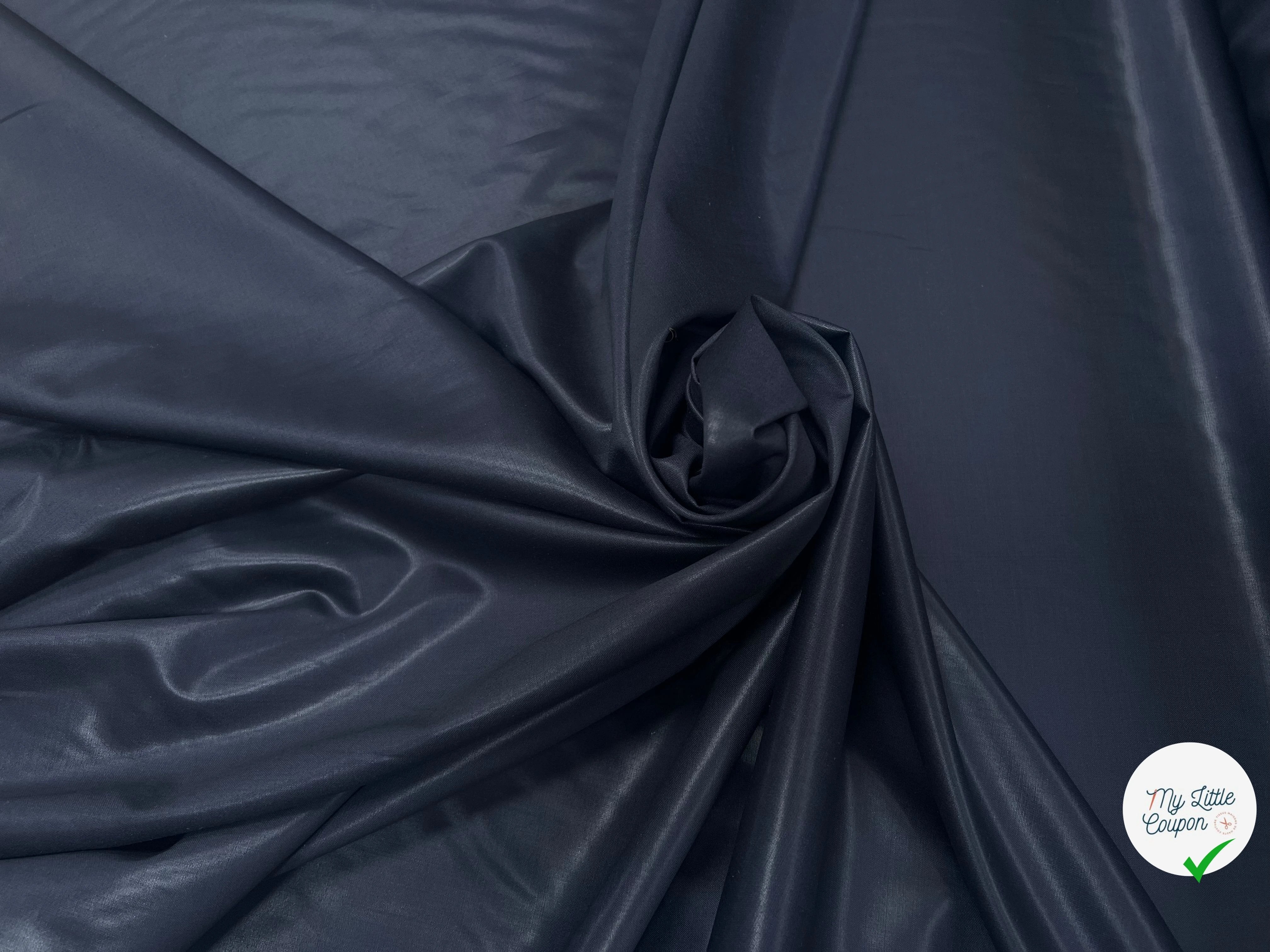 DRAPERIE ITALIENNE 100% LAINE MARINE 643 LUISANTE - My Little Coupon