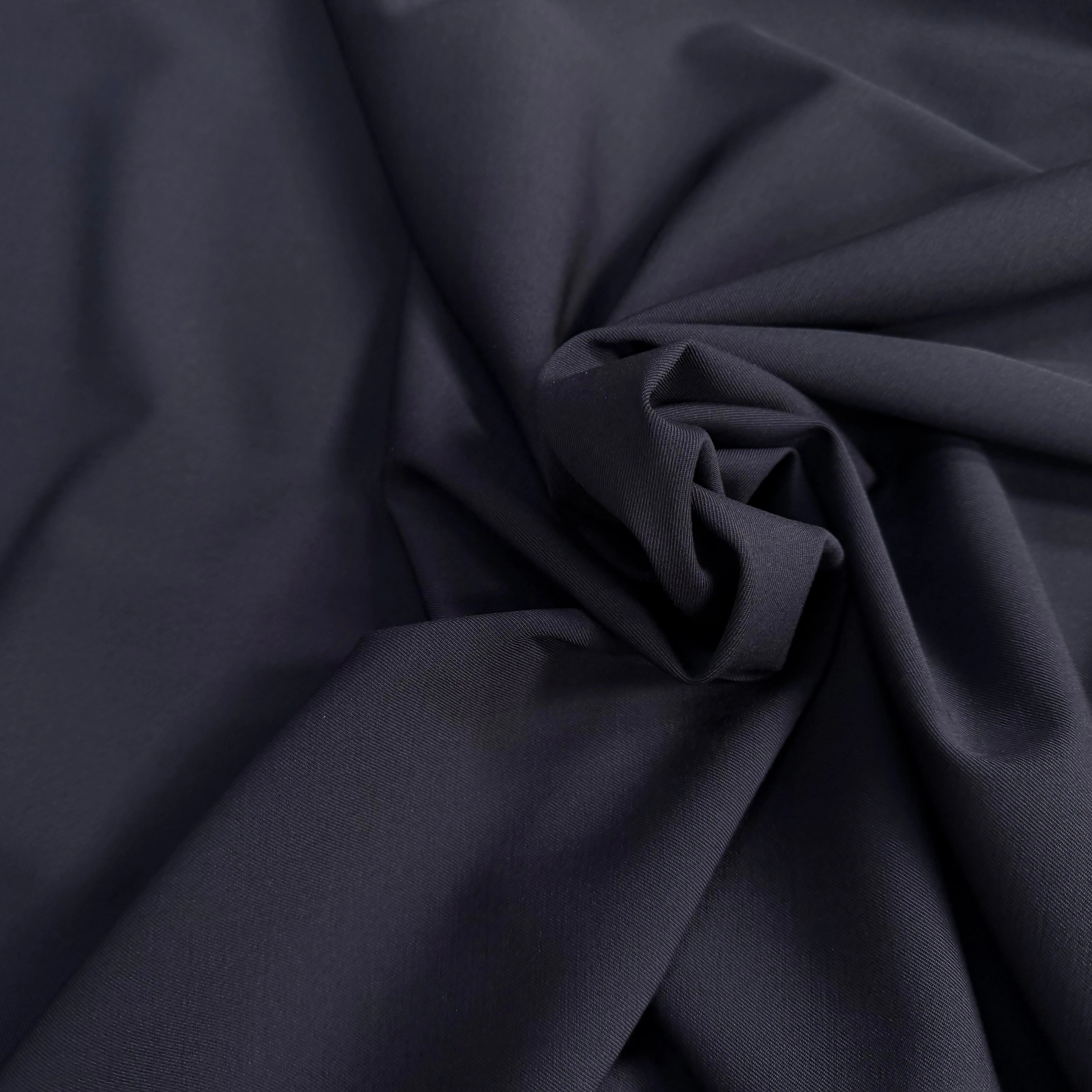 DRAPERIE ITALIENNE CHIC BLEU 93% LAINE VIERGE STRETCH - My Little Coupon