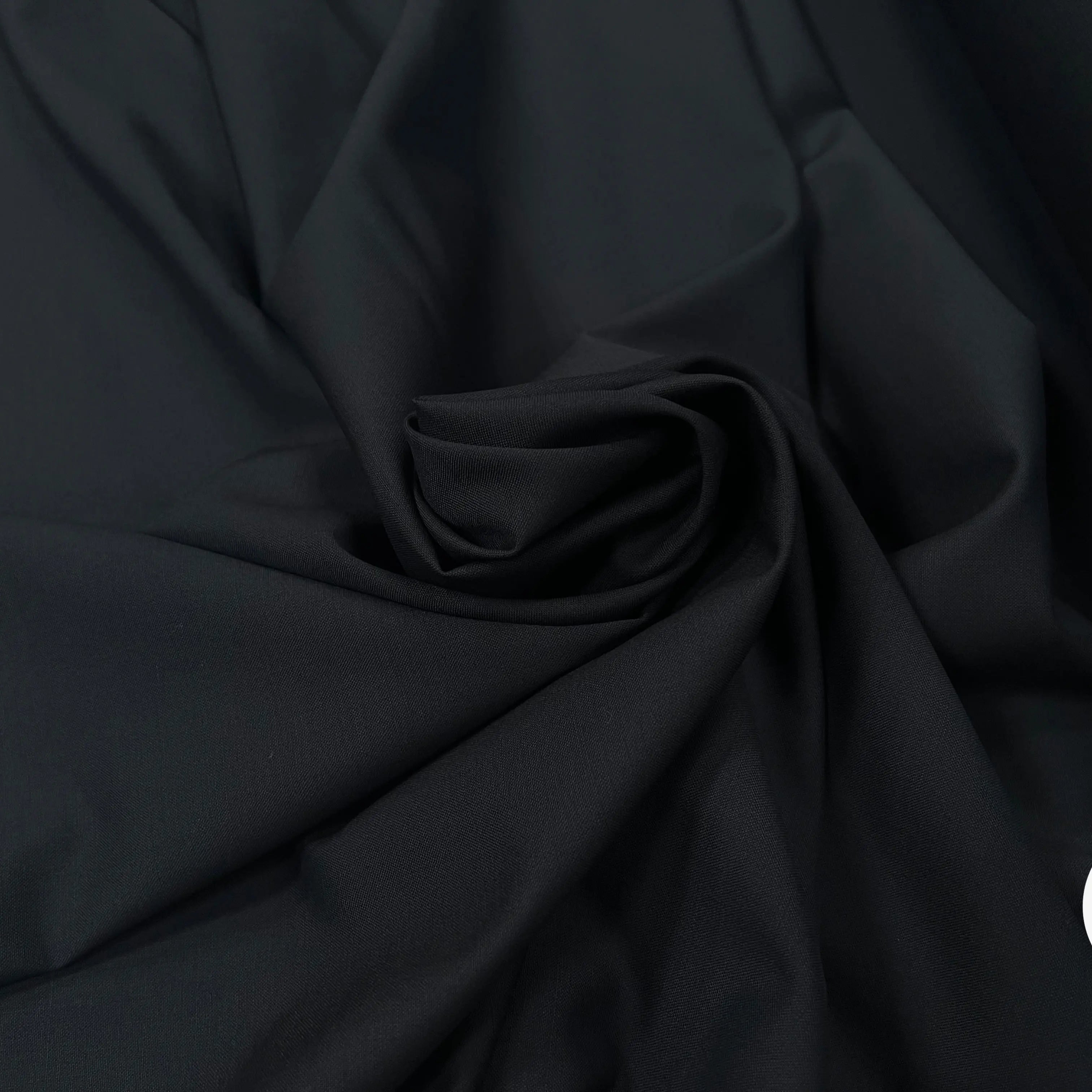 DRAPERIE LAINE ANTHRACITE NOIR - My Little Coupon