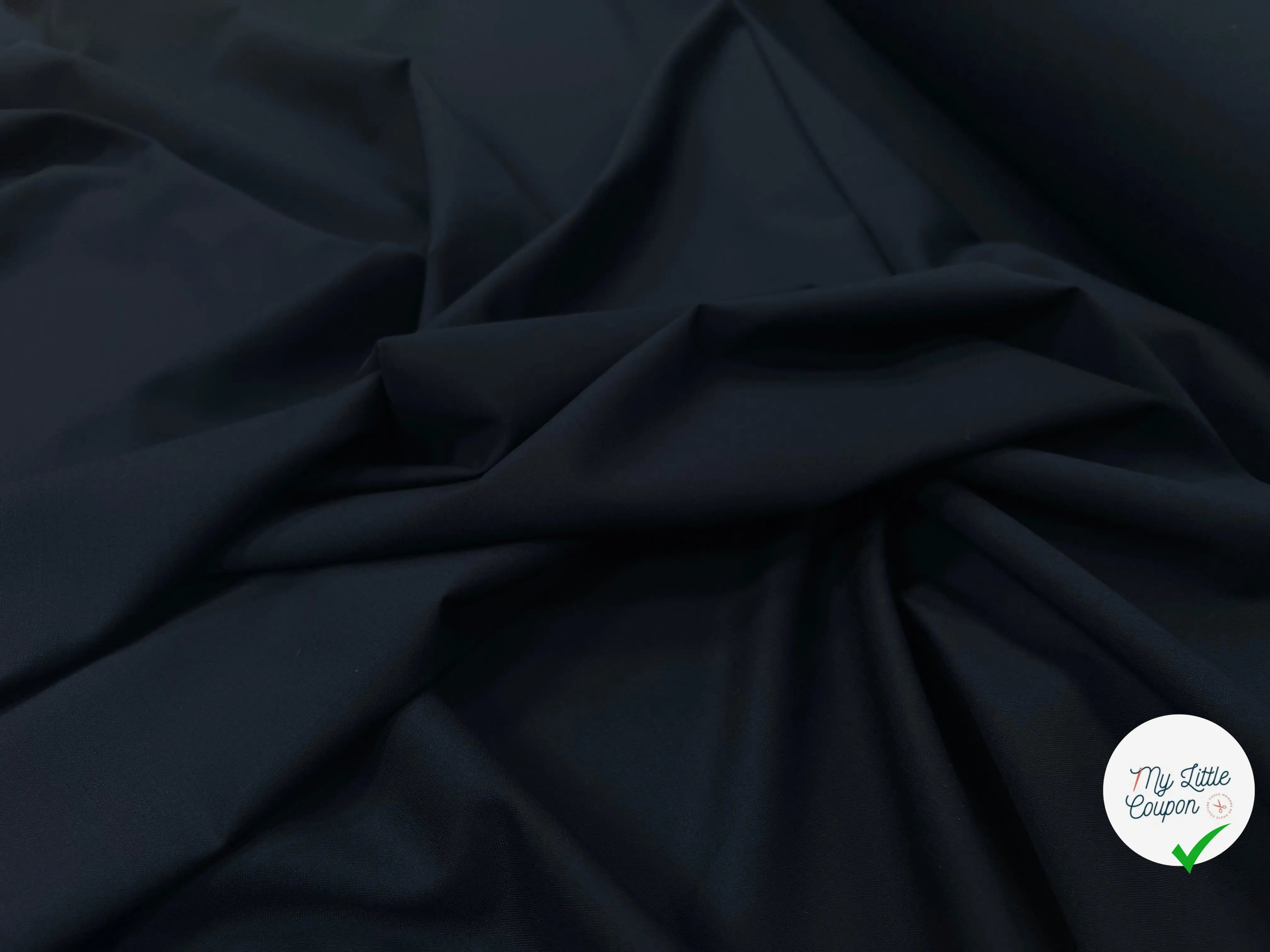 DRAPERIE LAINE ANTHRACITE NOIR - My Little Coupon