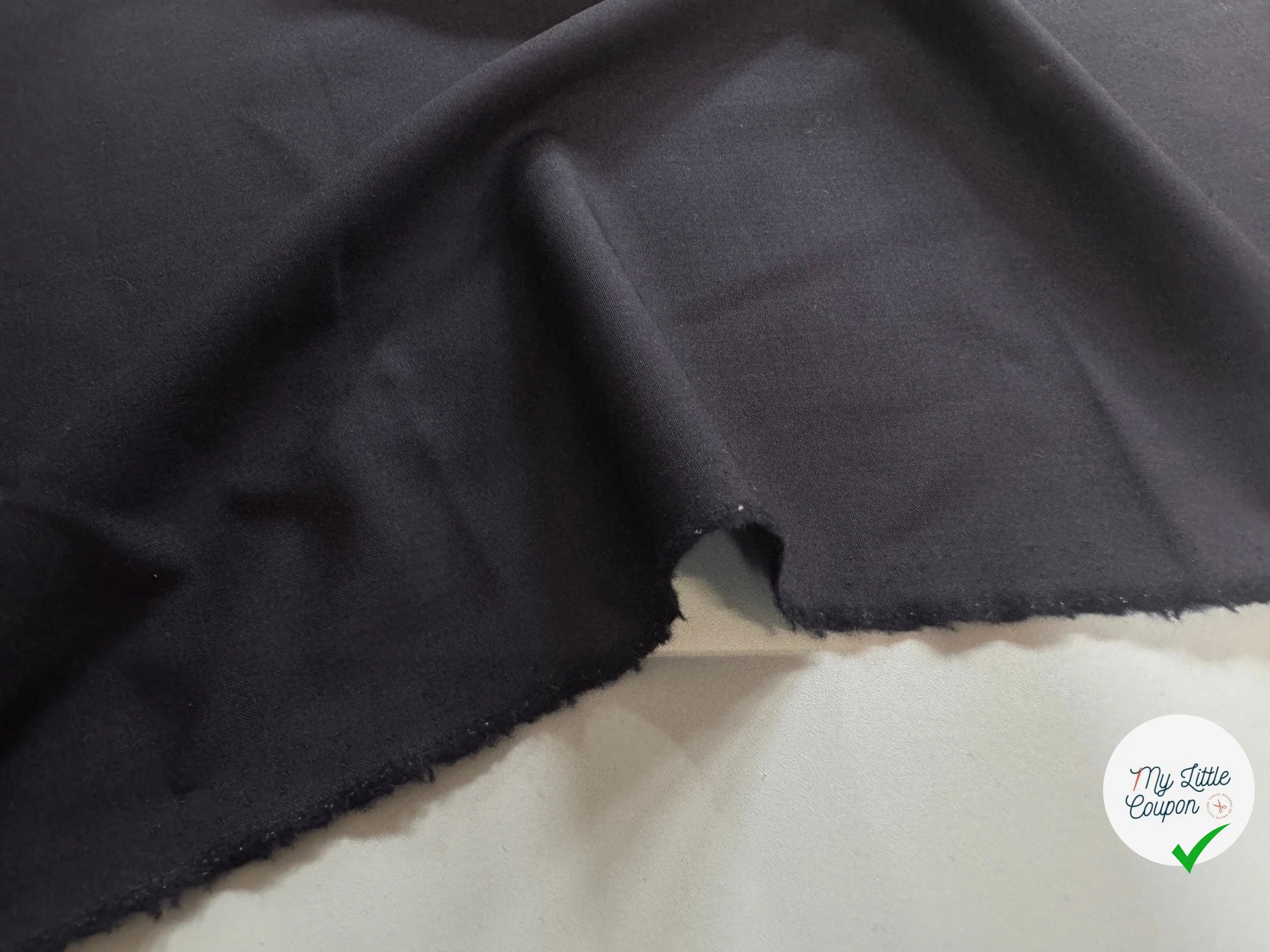 DRAPERIE LAINE BLEU NUITÂ - My Little Coupon