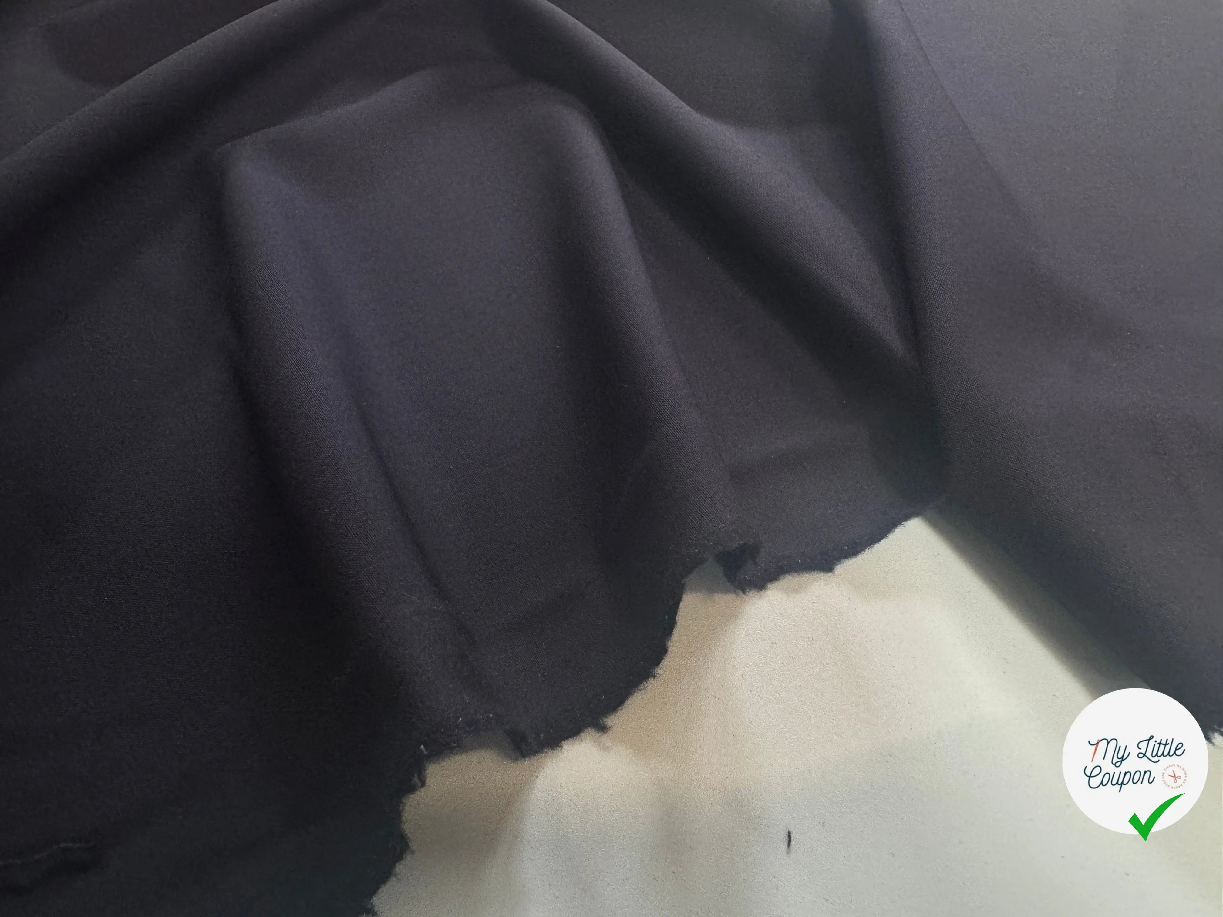 DRAPERIE LAINE BLEU NUITÂ - My Little Coupon