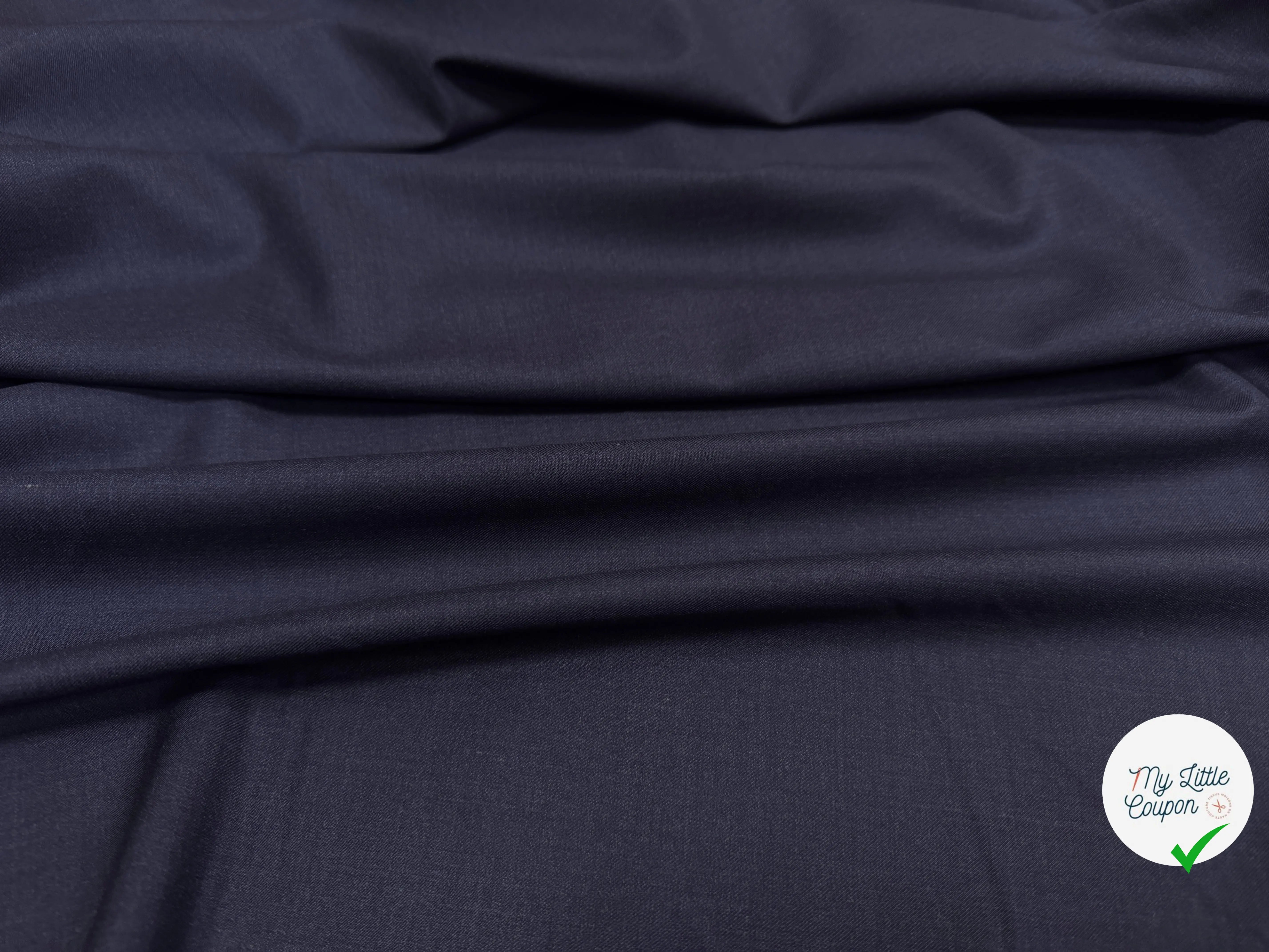 DRAPERIE LAINE EFFET BLUE JEAN - My Little Coupon