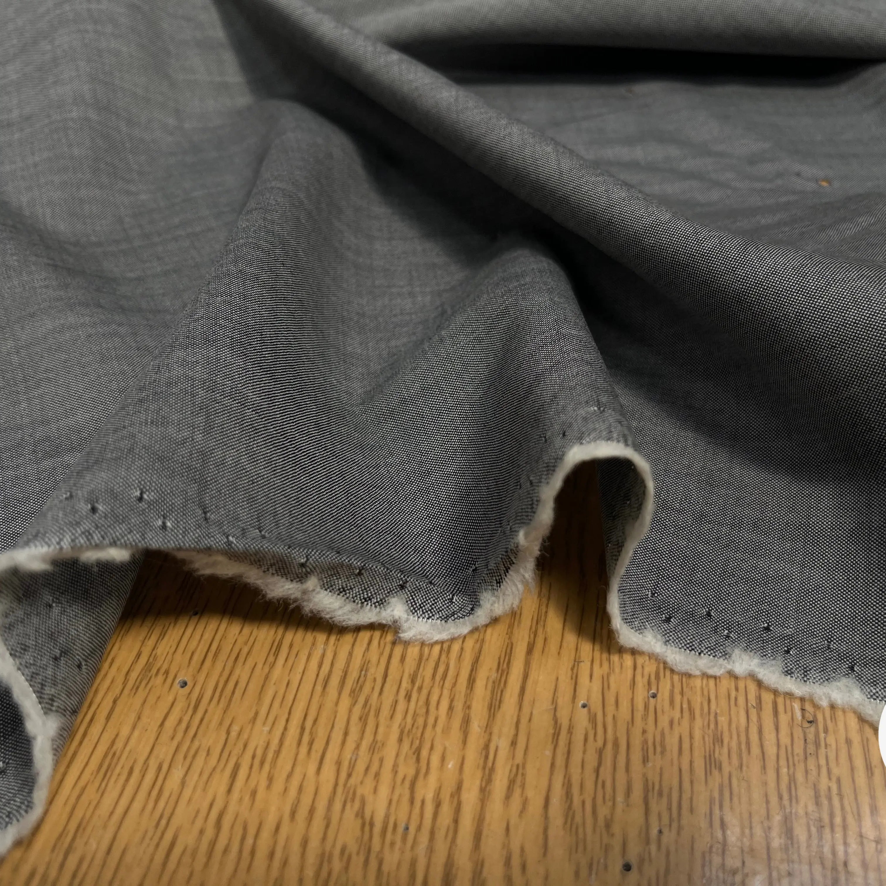 DRAPERIE LAINE GRISE CLAIR - My Little Coupon