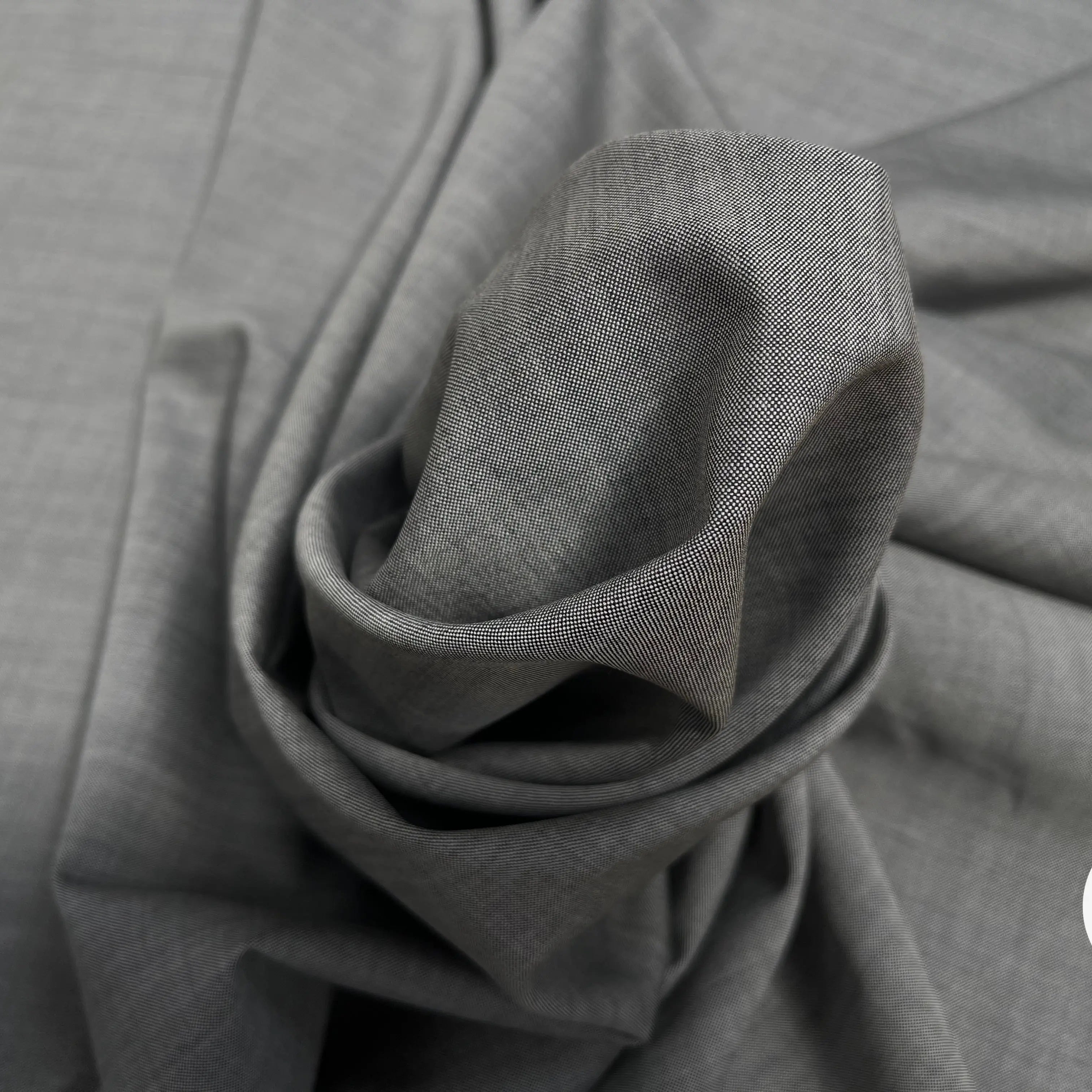 DRAPERIE LAINE GRISE CLAIR - My Little Coupon