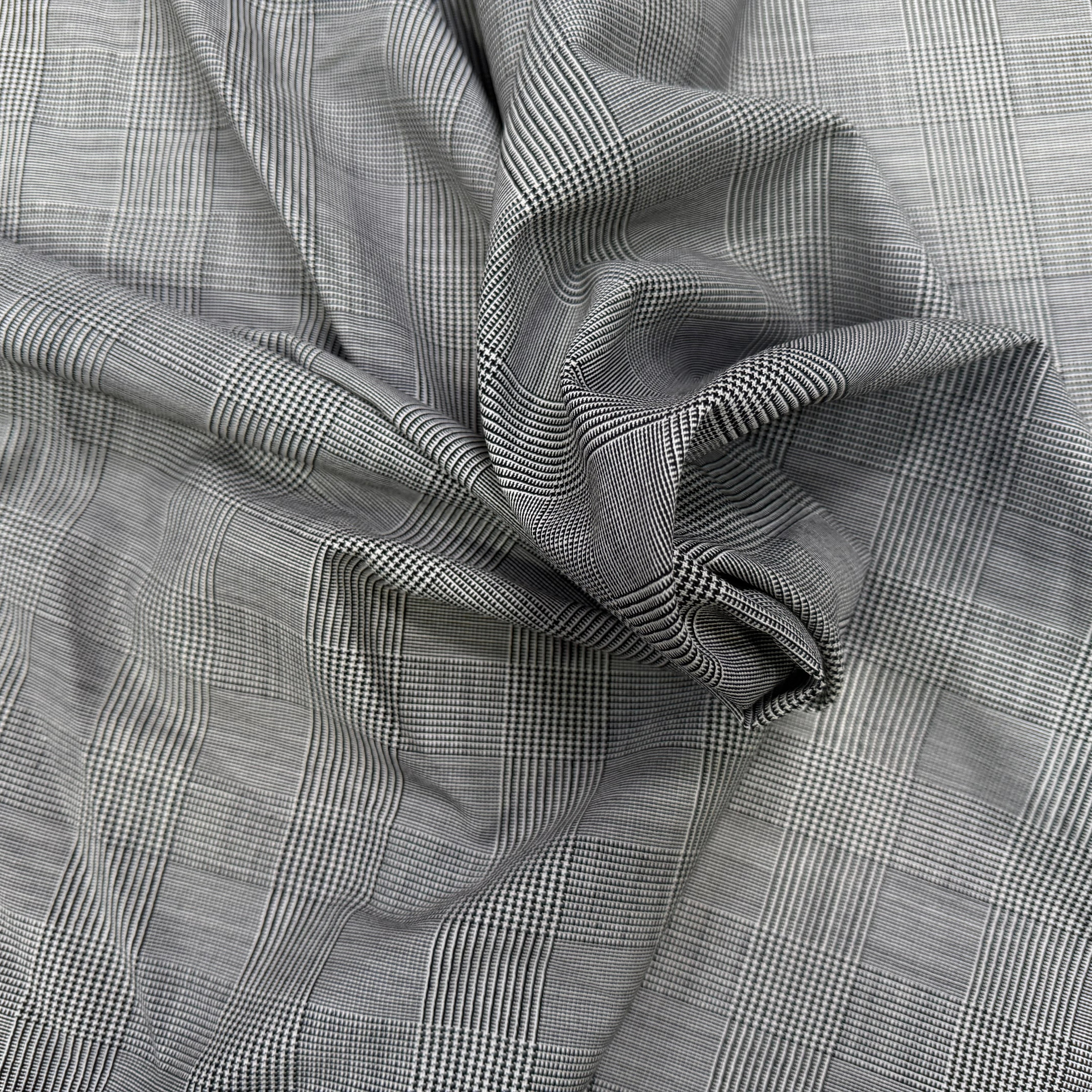 DRAPERIE LAINE MI SAISON CHIC PRINCE DE GALLES STRETCH - My Little Coupon