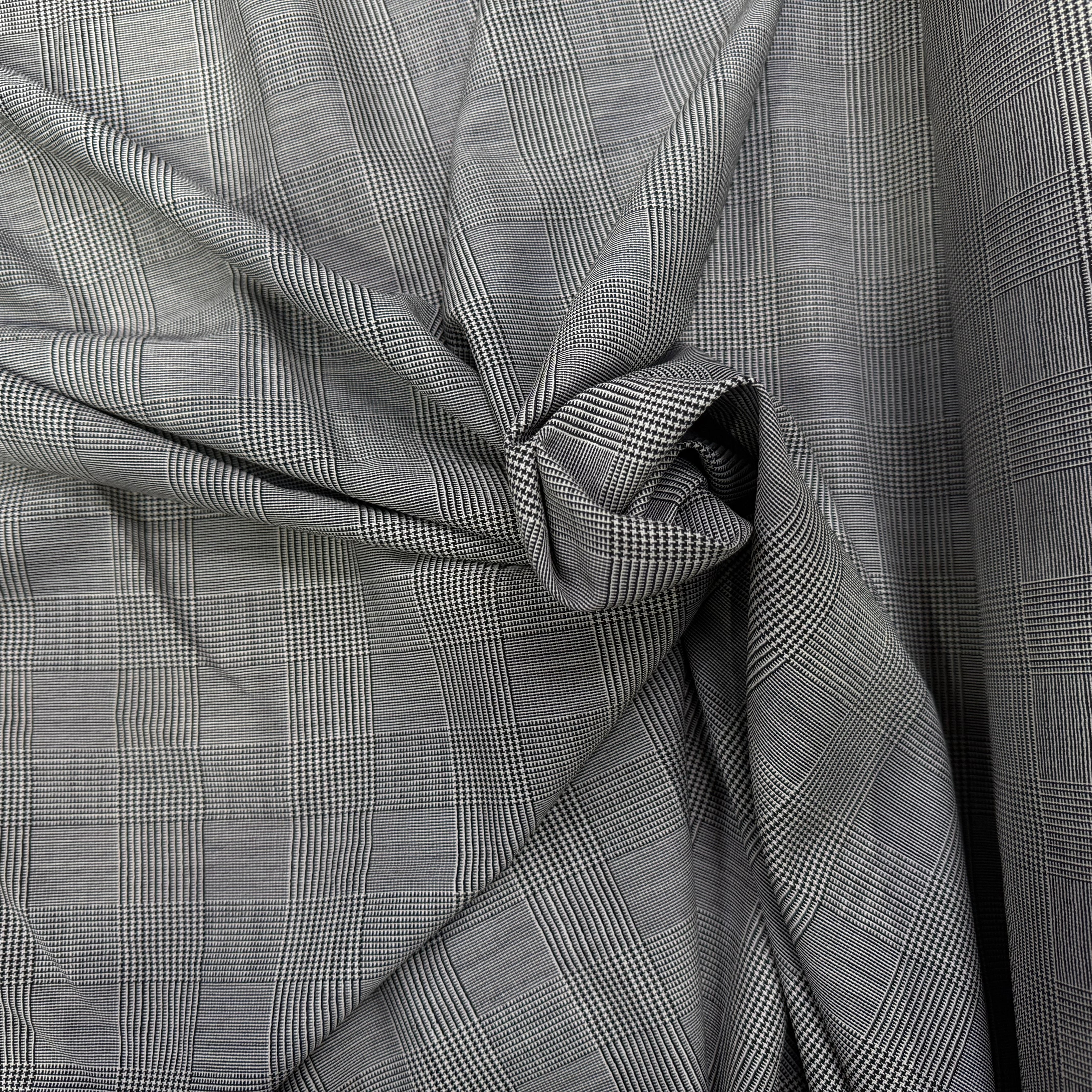 DRAPERIE LAINE MI SAISON CHIC PRINCE DE GALLES STRETCH - My Little Coupon