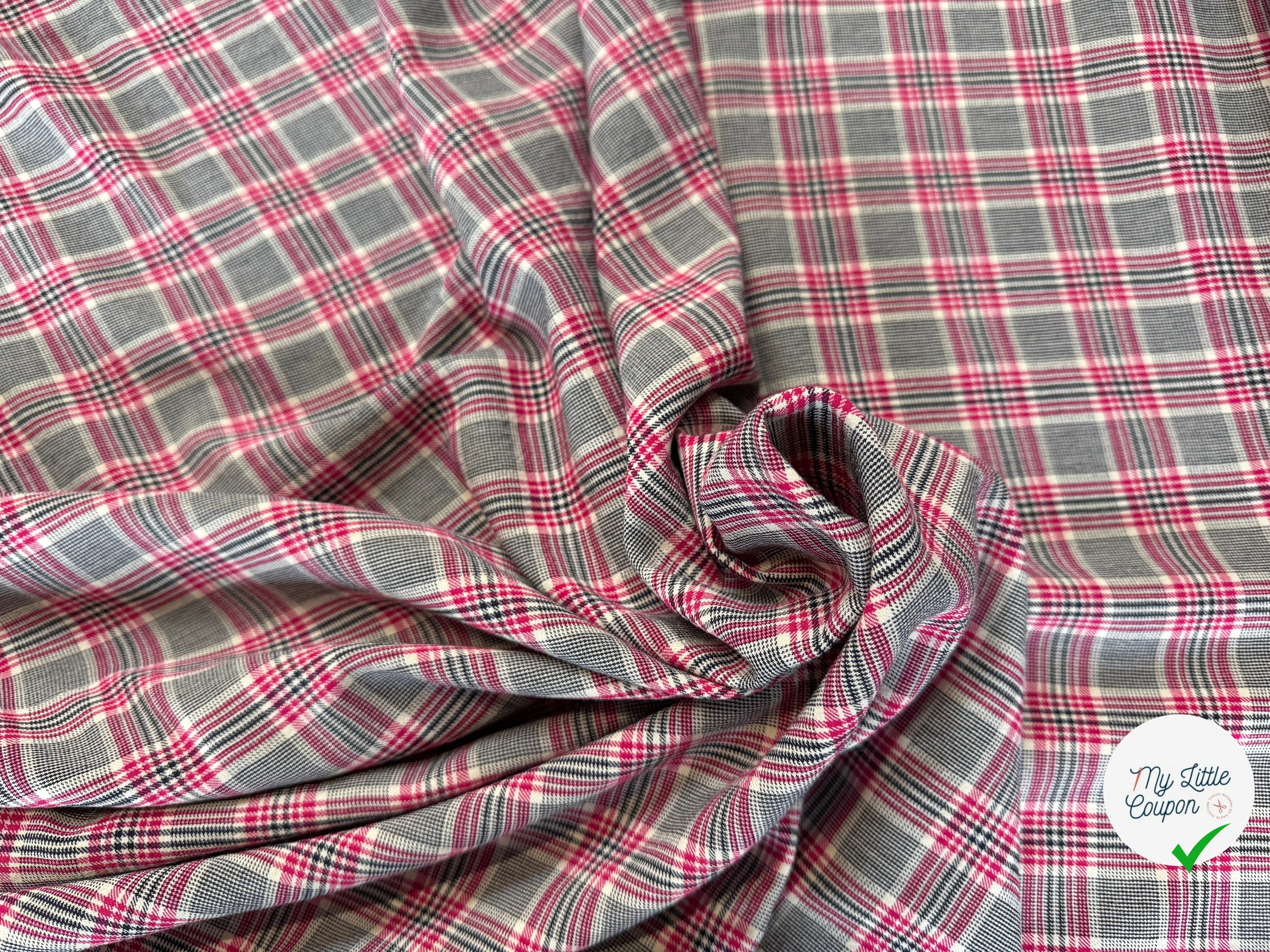 DRAPERIE OSPITI DEL MUNDO MI SAISON VISCOSE LAINE VIERGE - My Little Coupon