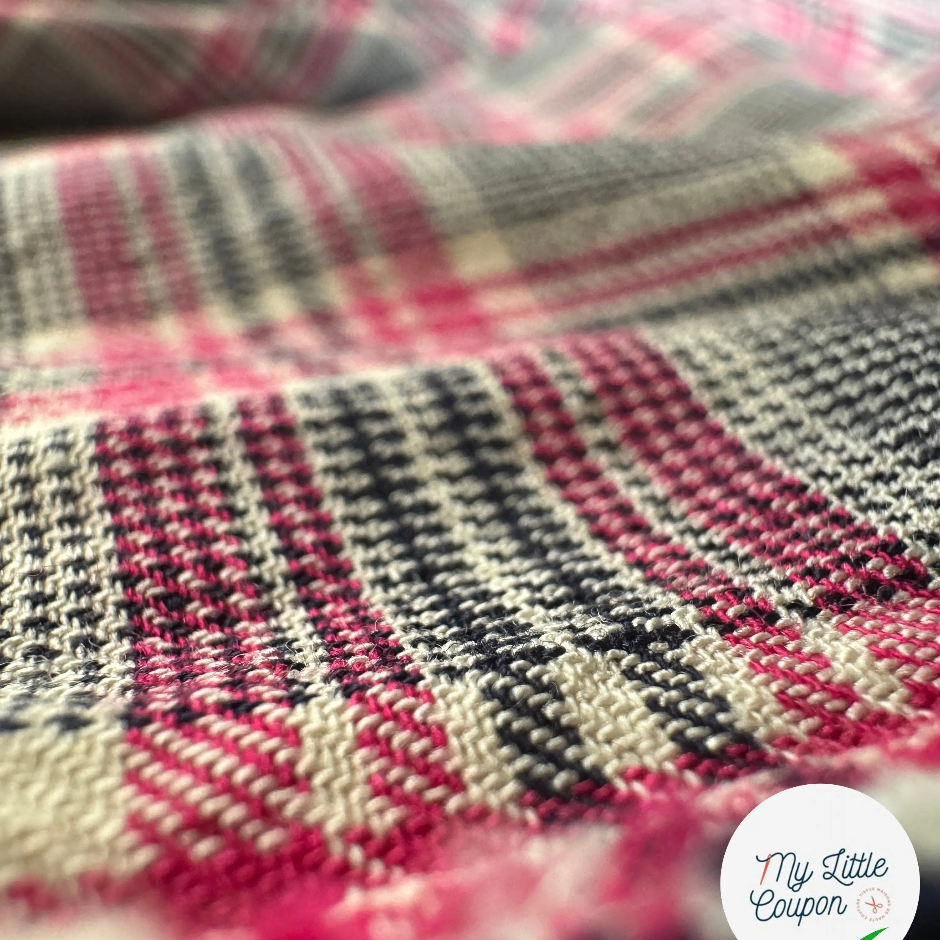 DRAPERIE OSPITI DEL MUNDO MI SAISON VISCOSE LAINE VIERGE - My Little Coupon