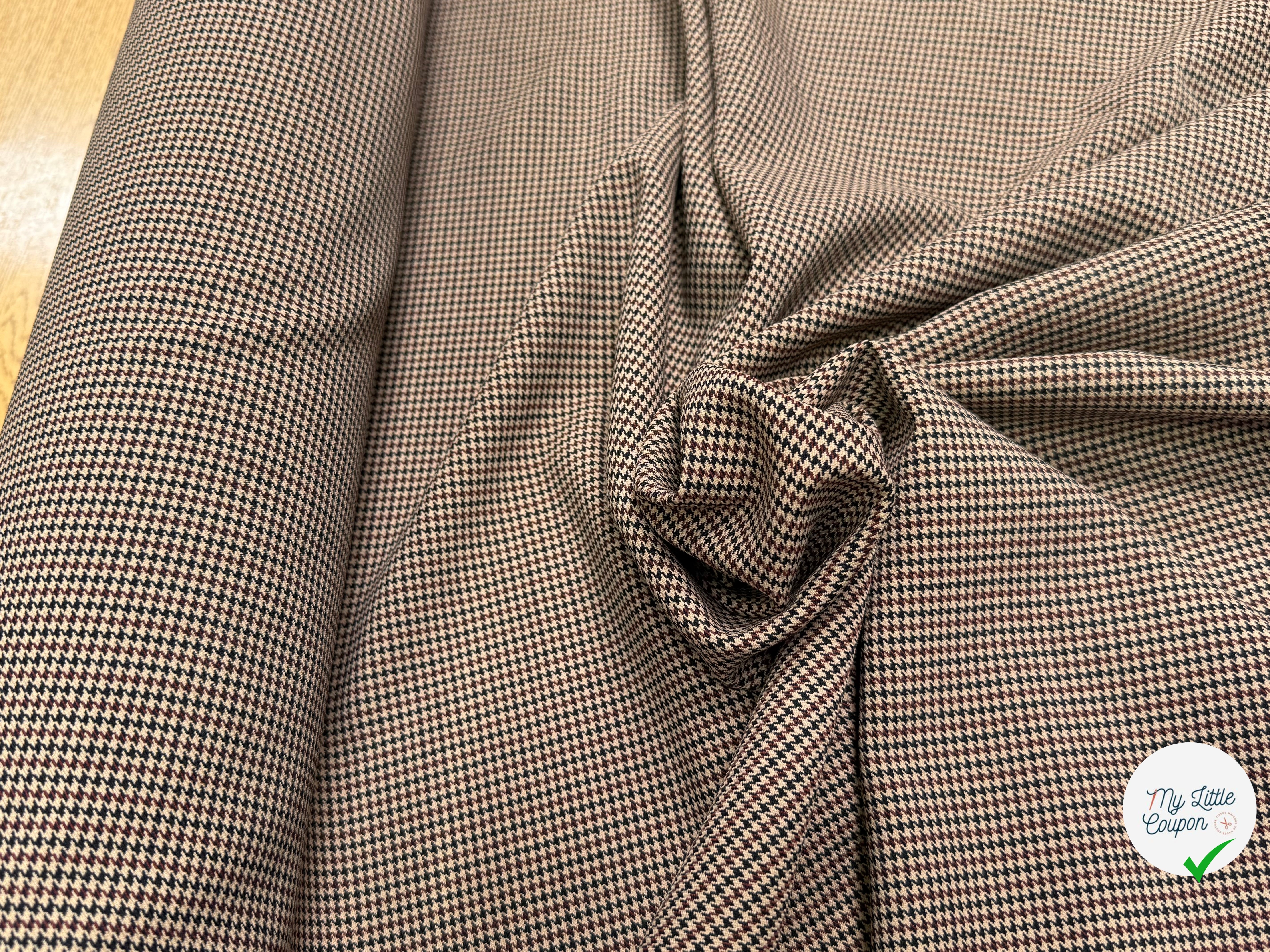 DRAPERIE PIED DE COQ MULTICO TAUPE - My Little Coupon