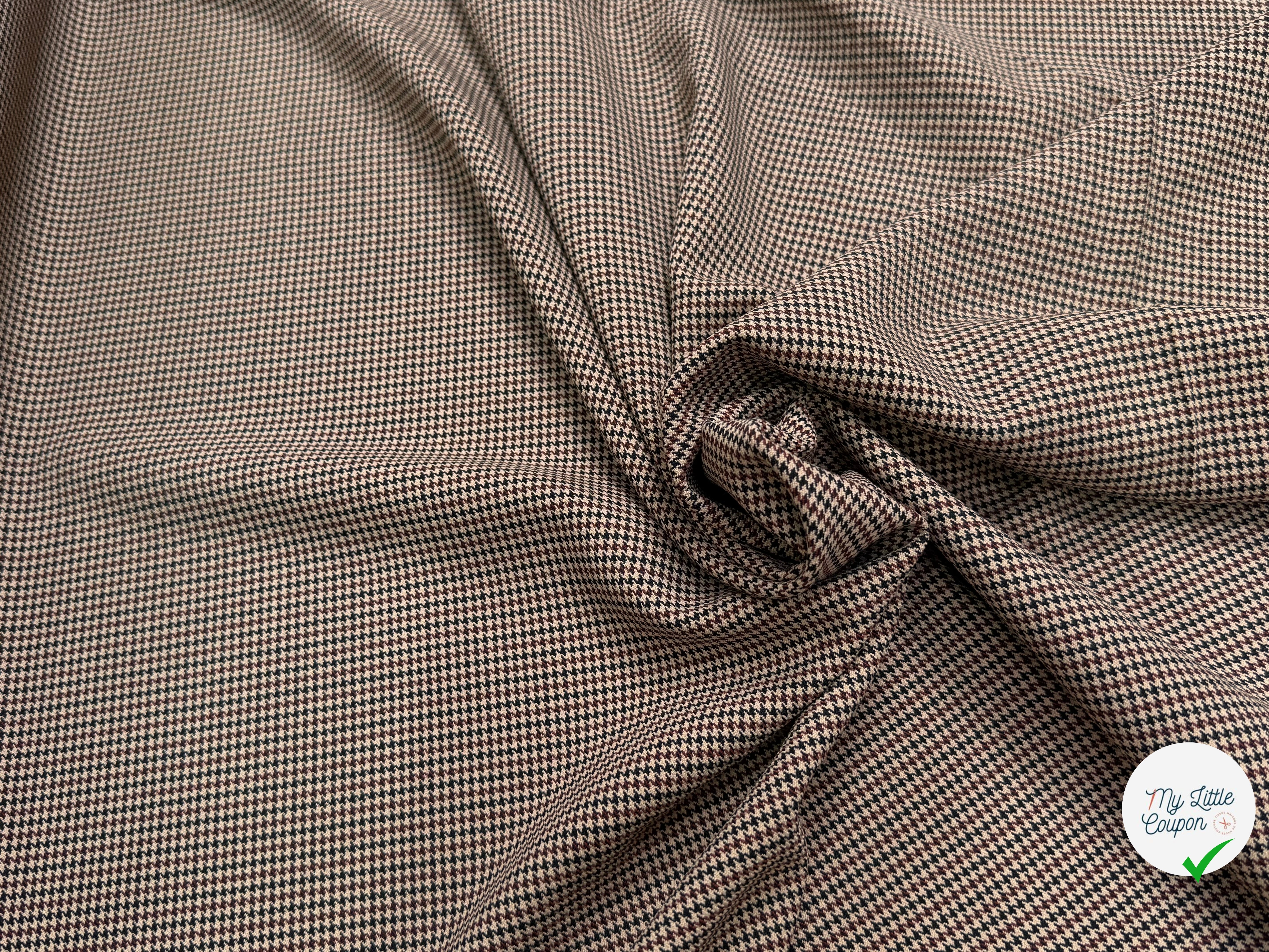 DRAPERIE PIED DE COQ MULTICO TAUPE - My Little Coupon
