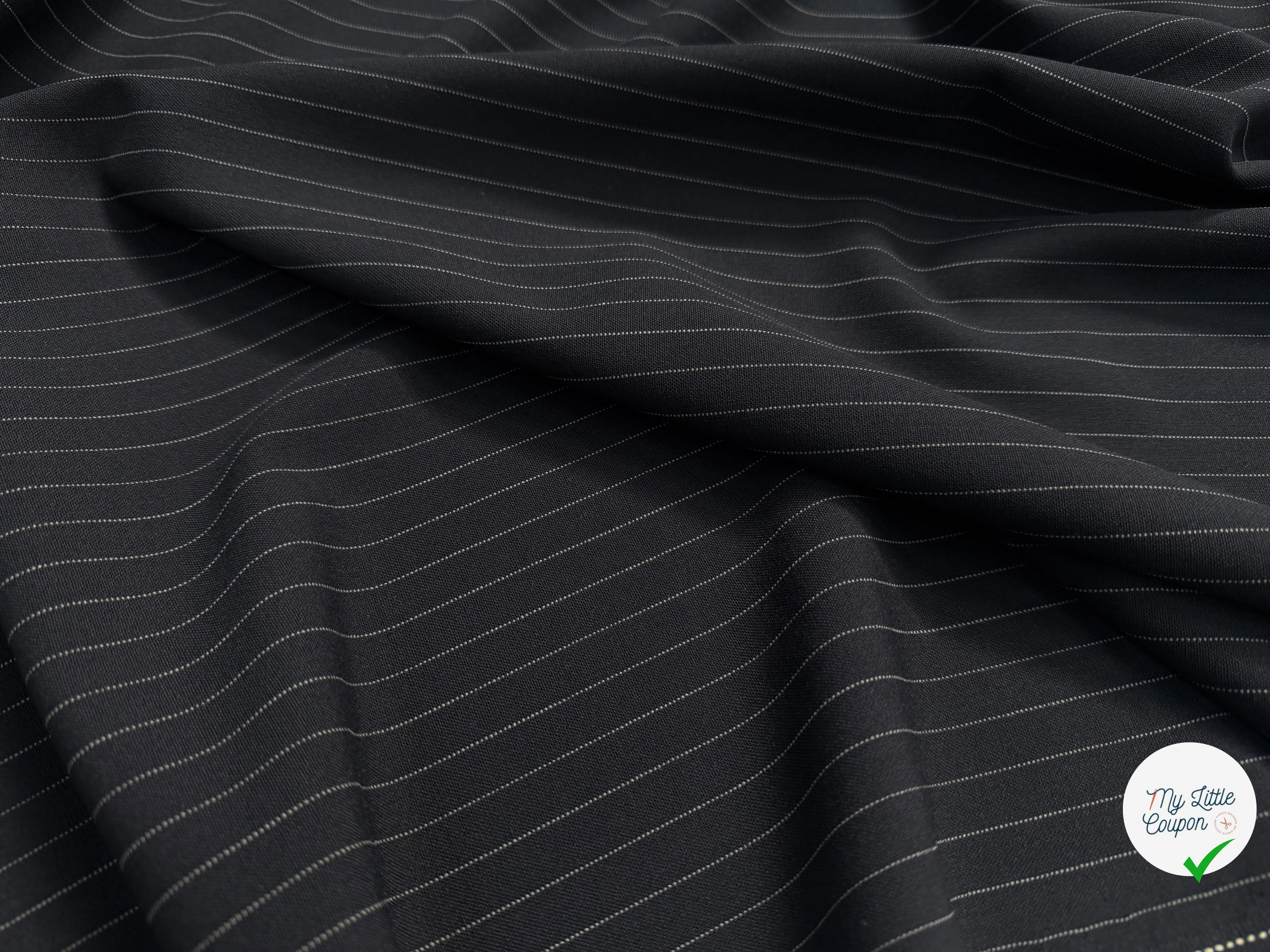 DRAPERIE POLYCOTON RAYURES TENNIS - My Little Coupon