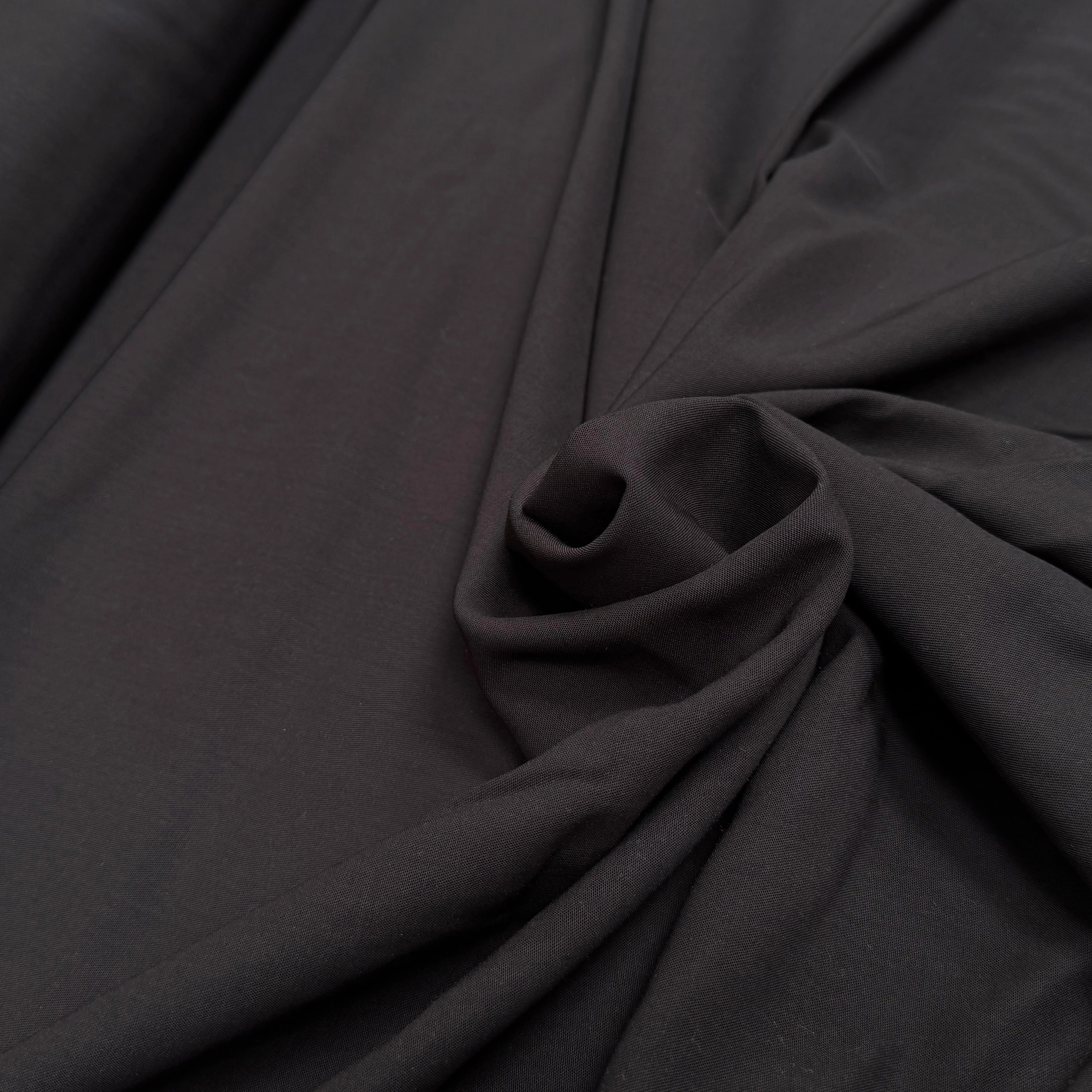 DRAPERIE POLYLAINE MARRON NOISETTE BELLE TENUE - My Little Coupon