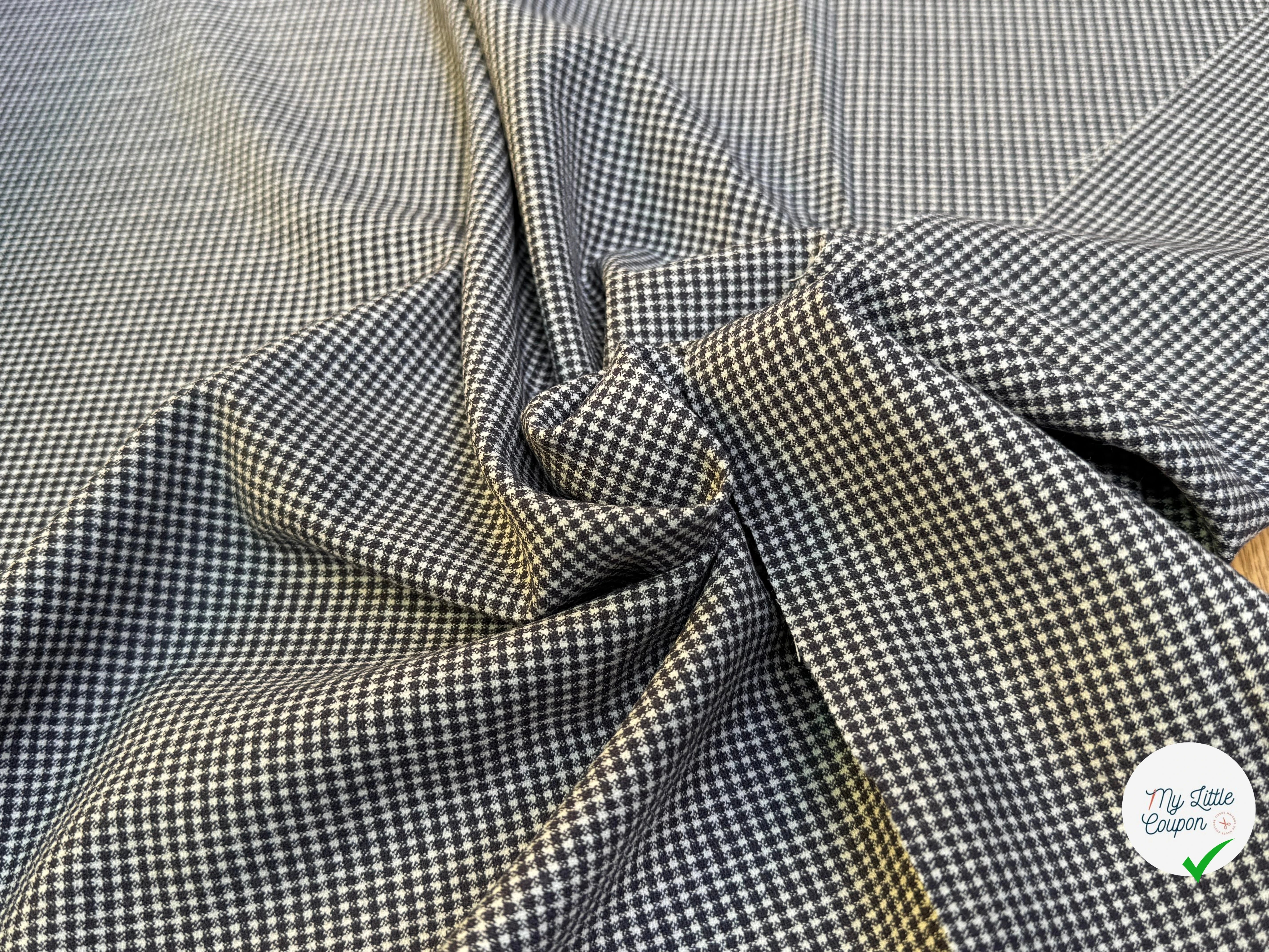 DRAPERIE POLYLAINE MINI CARREAUX STRETCH - My Little Coupon