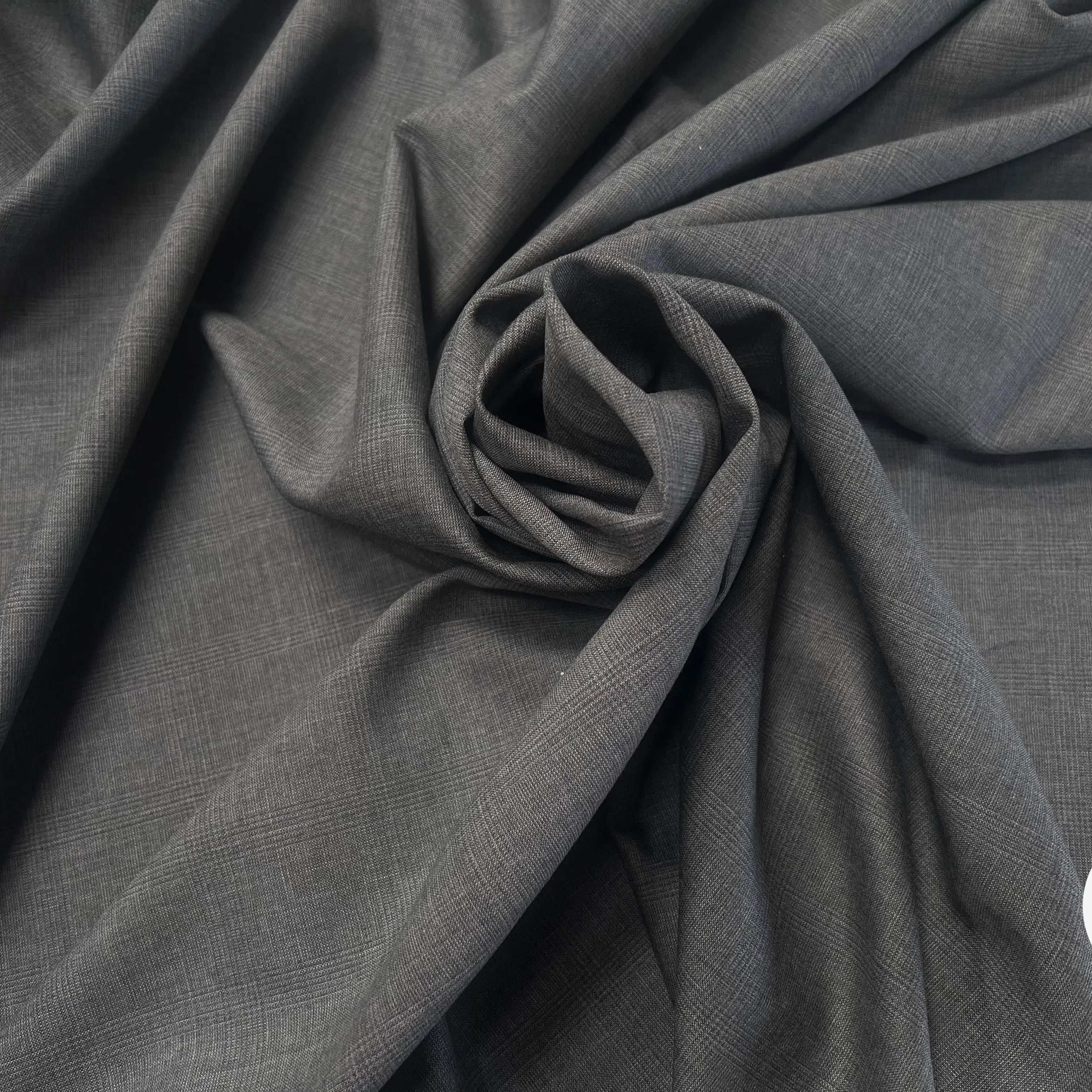 DRAPERIE PRINCE DE GALLE GRISE 100% LAINE - My Little Coupon