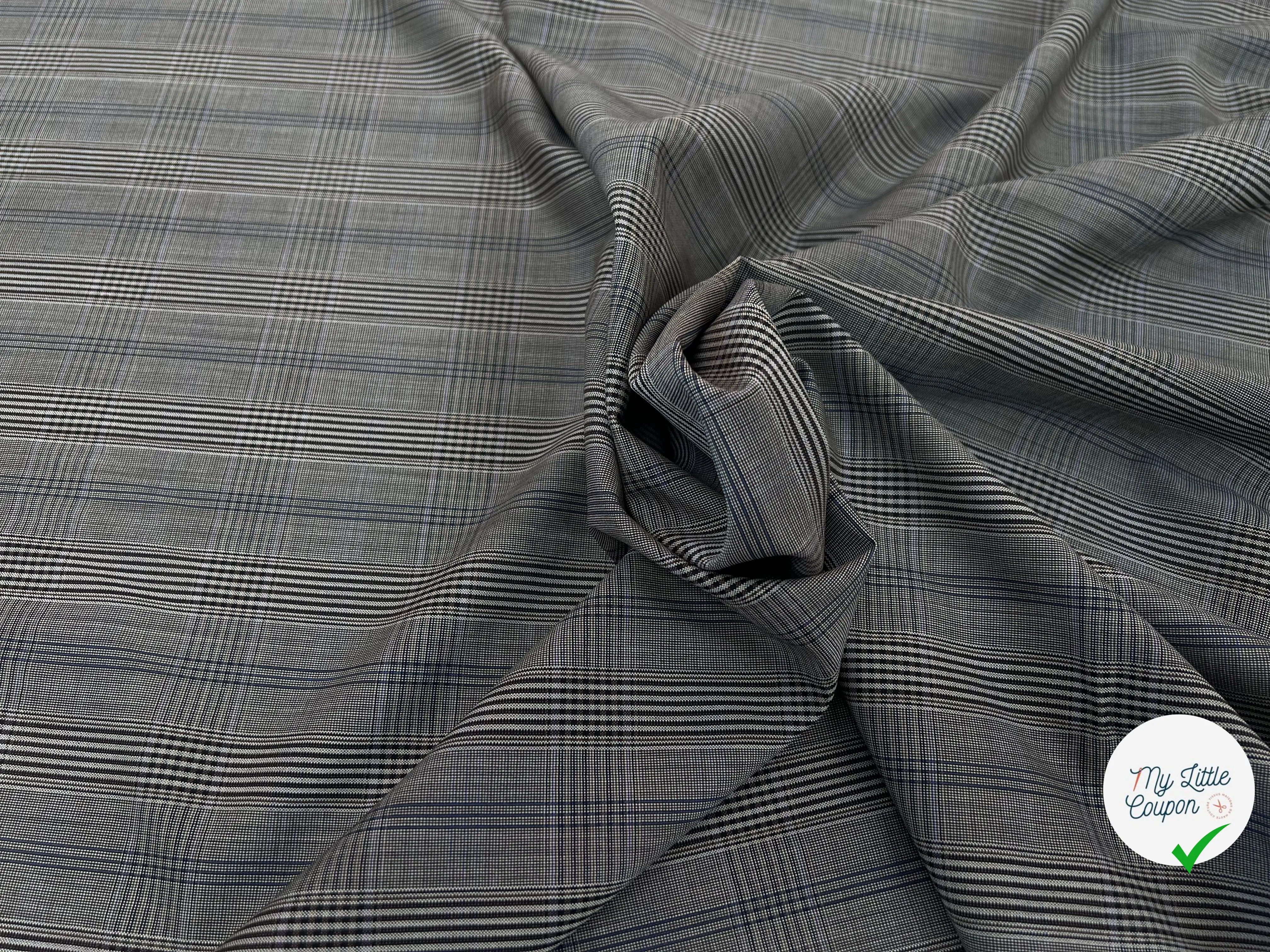 DRAPERIE PRINCE DE GALLES MARRON BEIGE - My Little Coupon