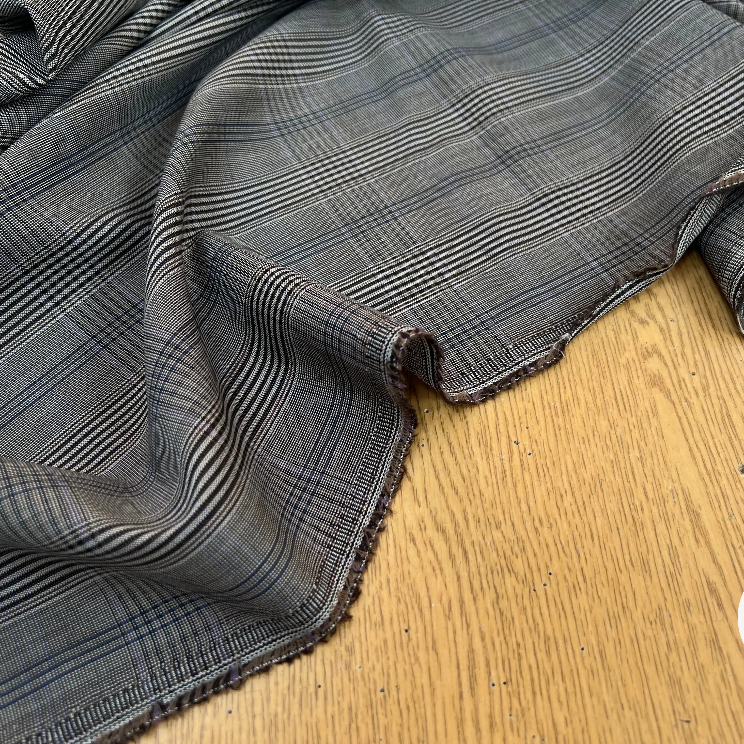 DRAPERIE PRINCE DE GALLES MARRON BEIGE - My Little Coupon