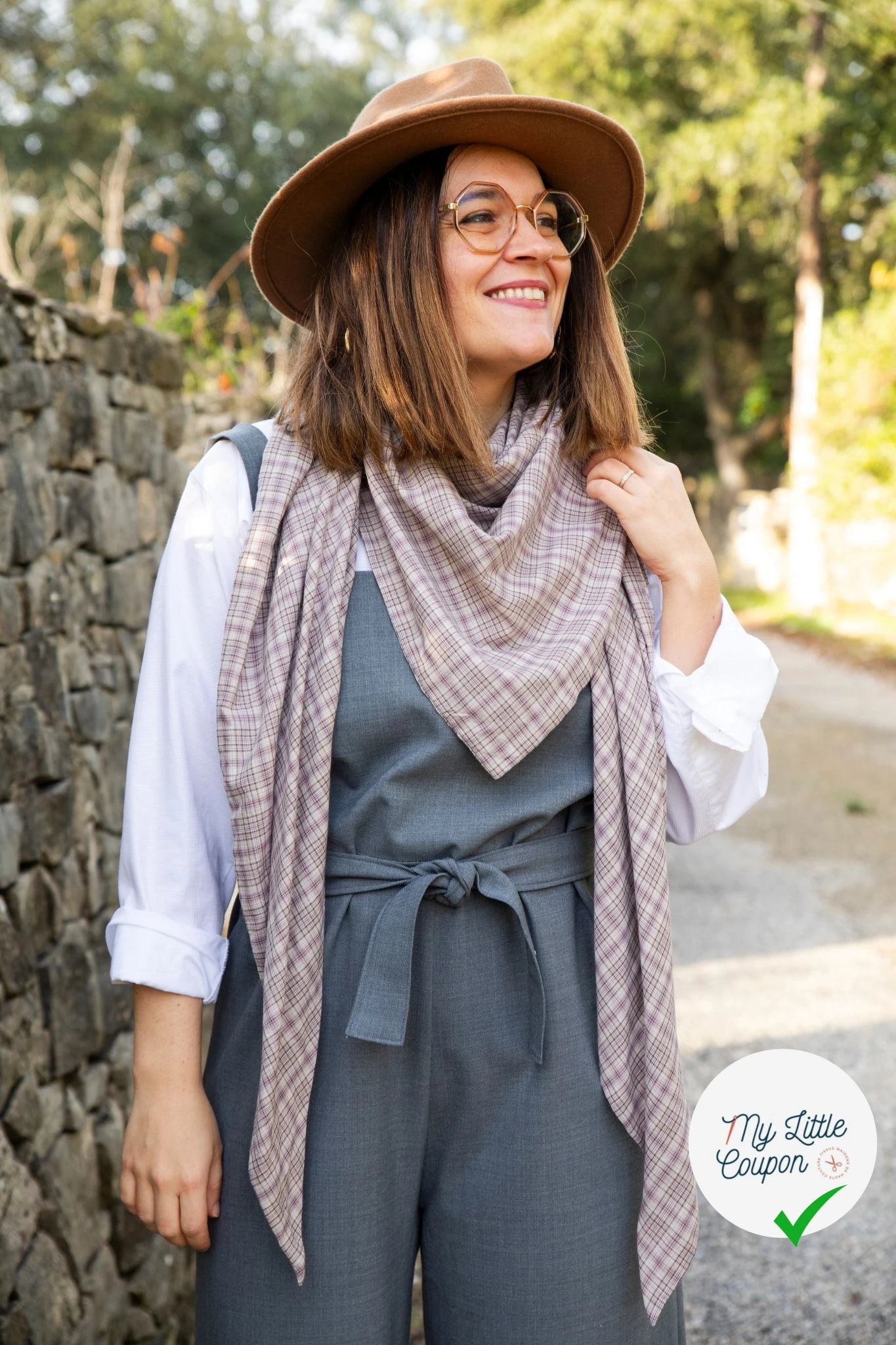 DRAPERIE SERGÉE 55% LAINE SUPER 100 GRIS CLAIR STRETCH - My Little Coupon