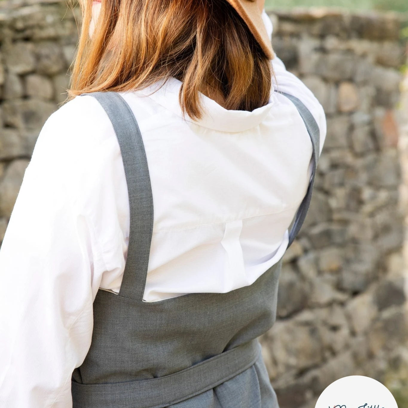 DRAPERIE SERGÉE 55% LAINE SUPER 100 GRIS CLAIR STRETCH - My Little Coupon