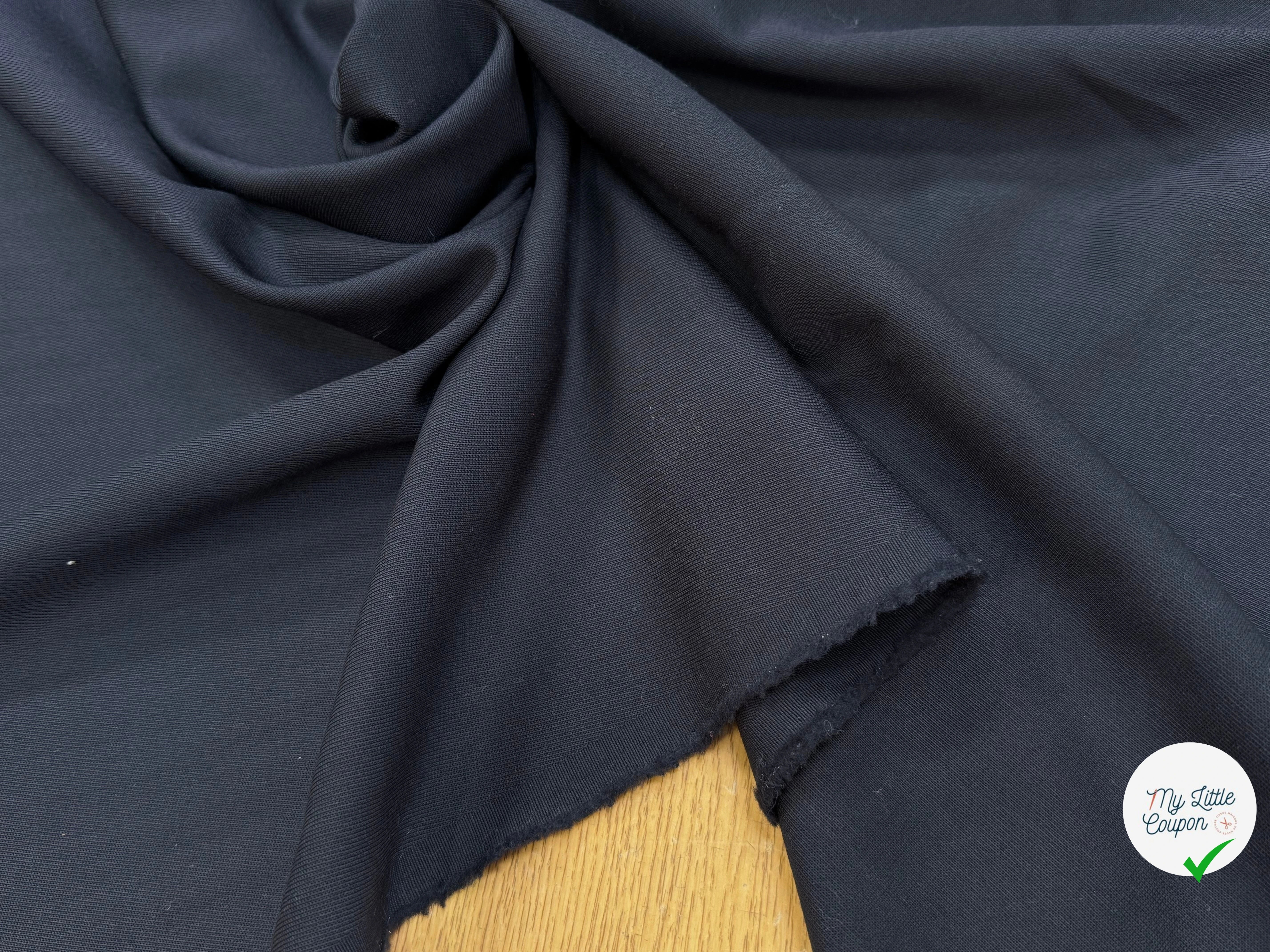 DRAPERIE SERGÉE DE LAINE TOMBÉ HARMONIEUX MARINE - My Little Coupon