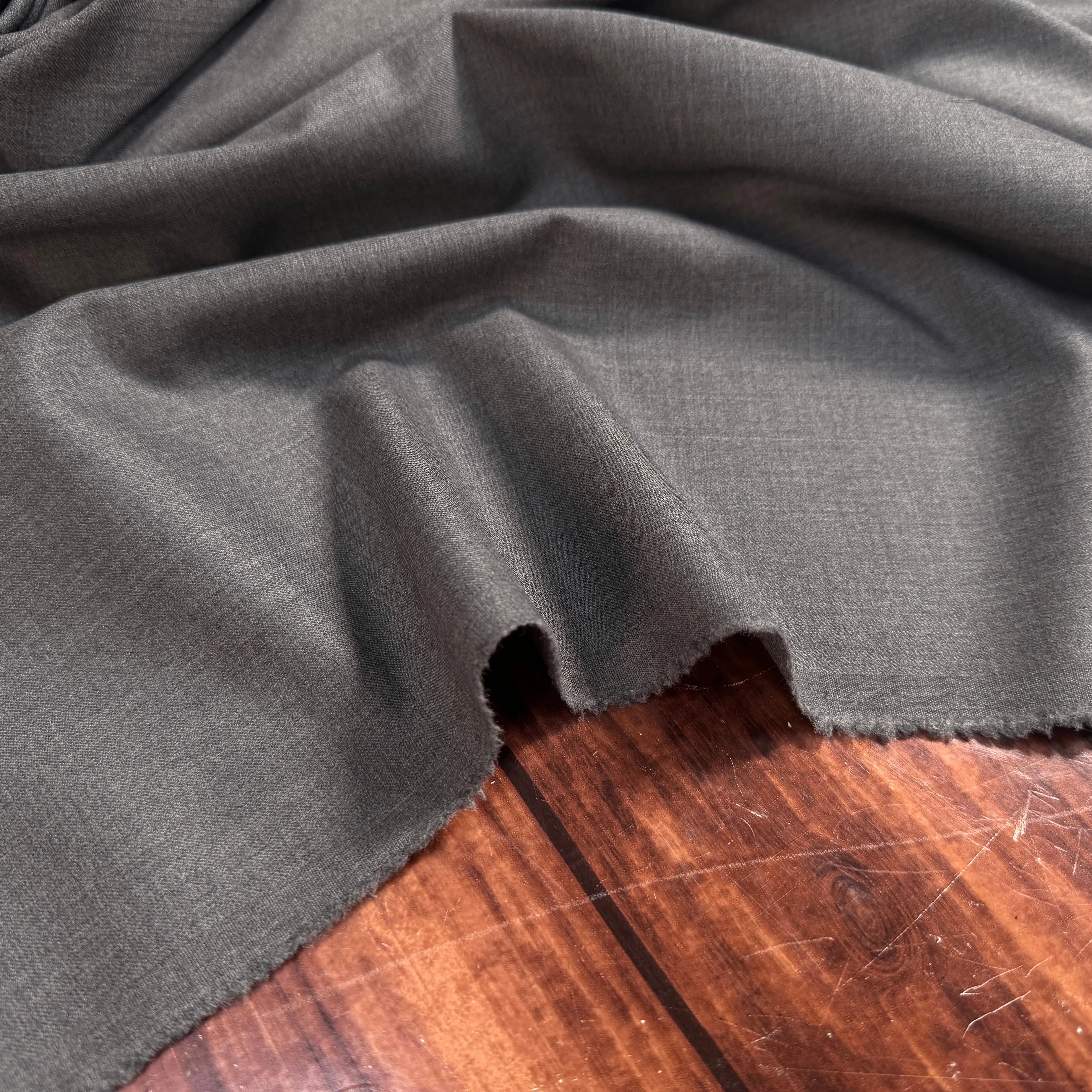 DRAPERIE SERGÉE GRISE CHIC ITALIE - My Little Coupon