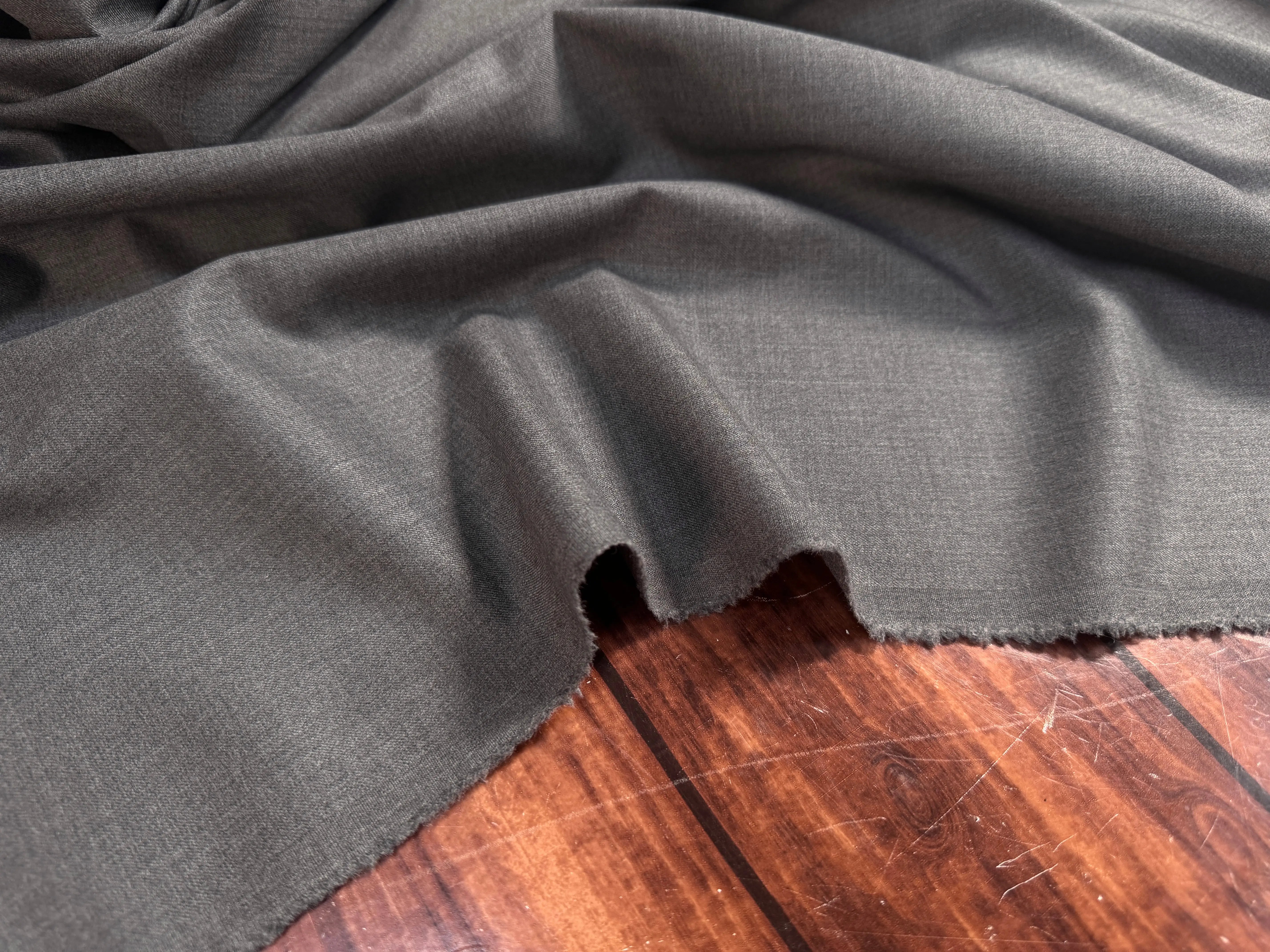 DRAPERIE SERGÉE GRISE CHIC ITALIE - My Little Coupon