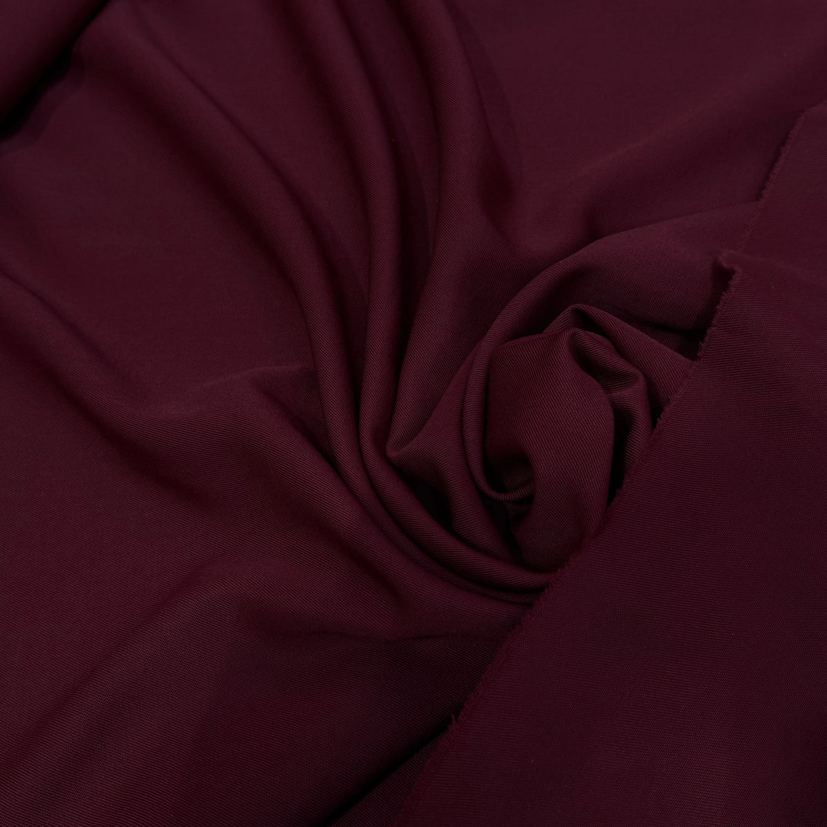 DRAPERIE SERGÉE POLYLAINE BORDEAUX PARFAITE TENUE - My Little Coupon