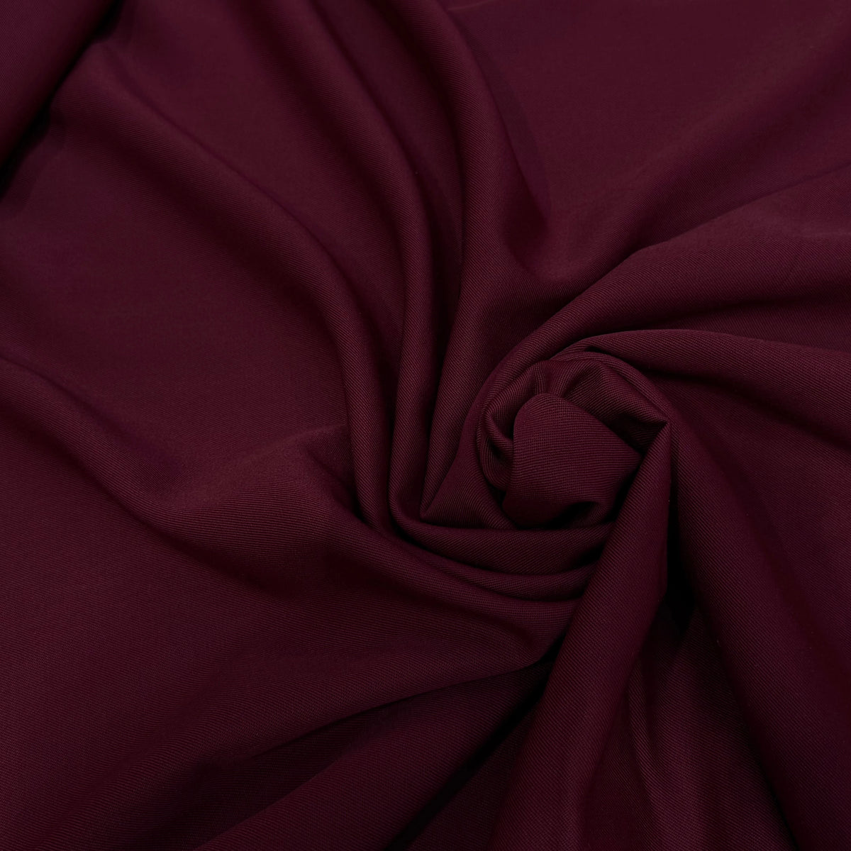 DRAPERIE SERGÉE POLYLAINE BORDEAUX PARFAITE TENUE - My Little Coupon