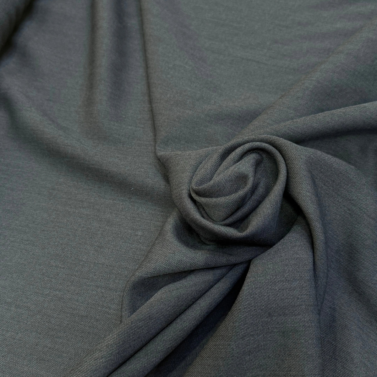DRAPERIE SERGÉE POLYLAINE ÉLÉGANTE GRIS FON - My Little Coupon