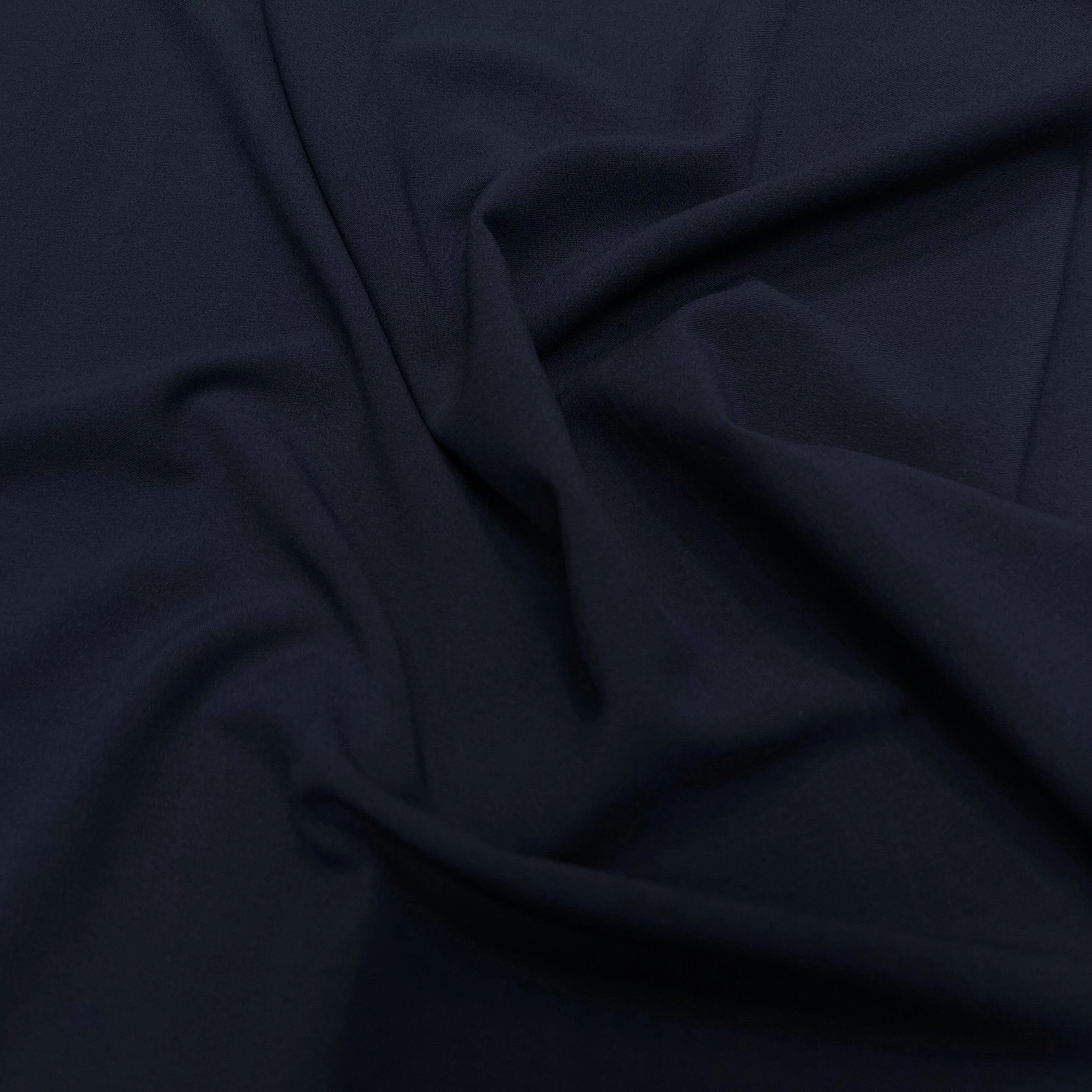 DRAPERIE SERGÉE UNIFORME POLYCOTON BLEU MARINE - My Little Coupon