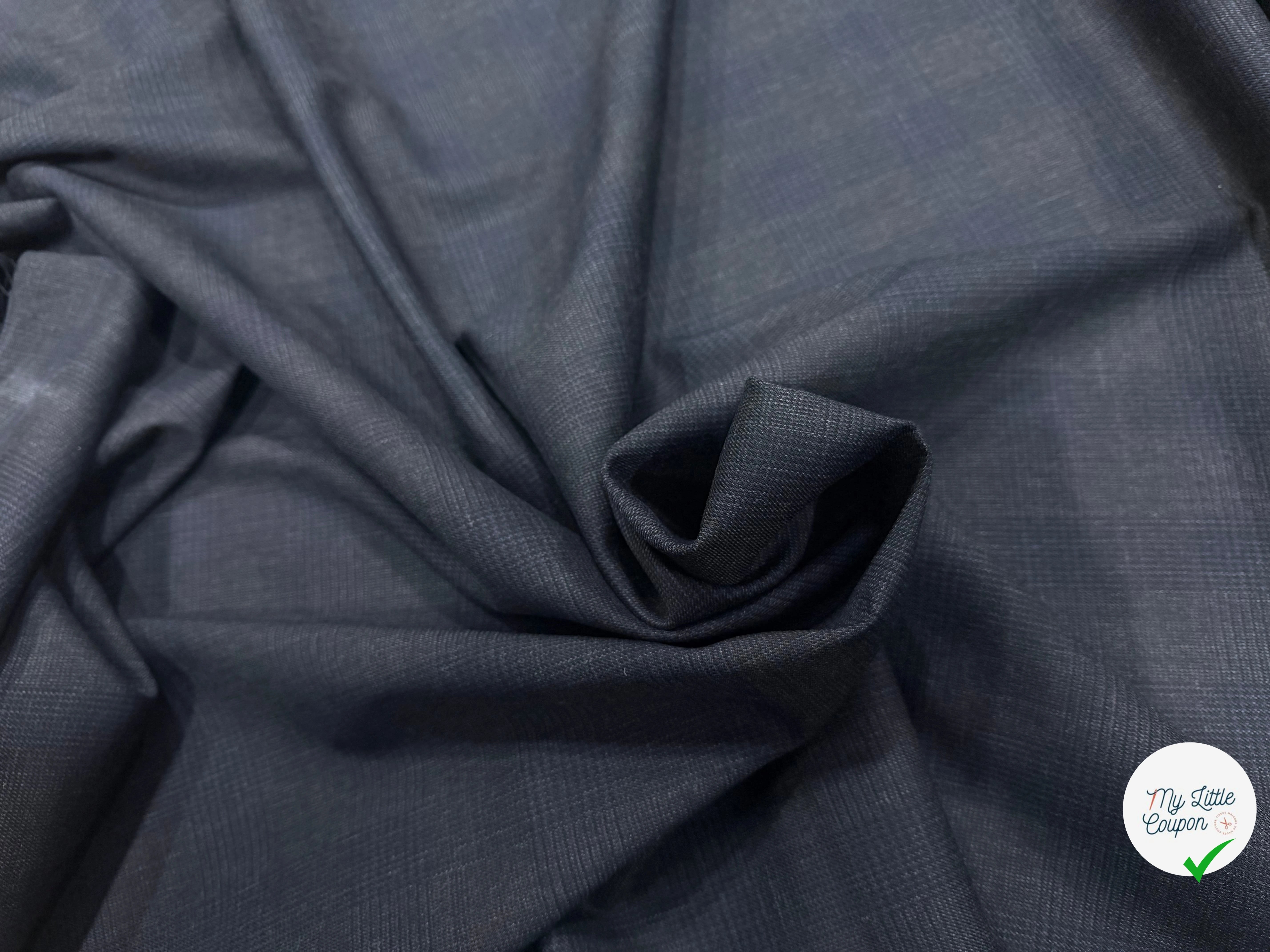 DRAPERIE ULTRA STRETCH CARREAUX GRIS FONCÉ - My Little Coupon