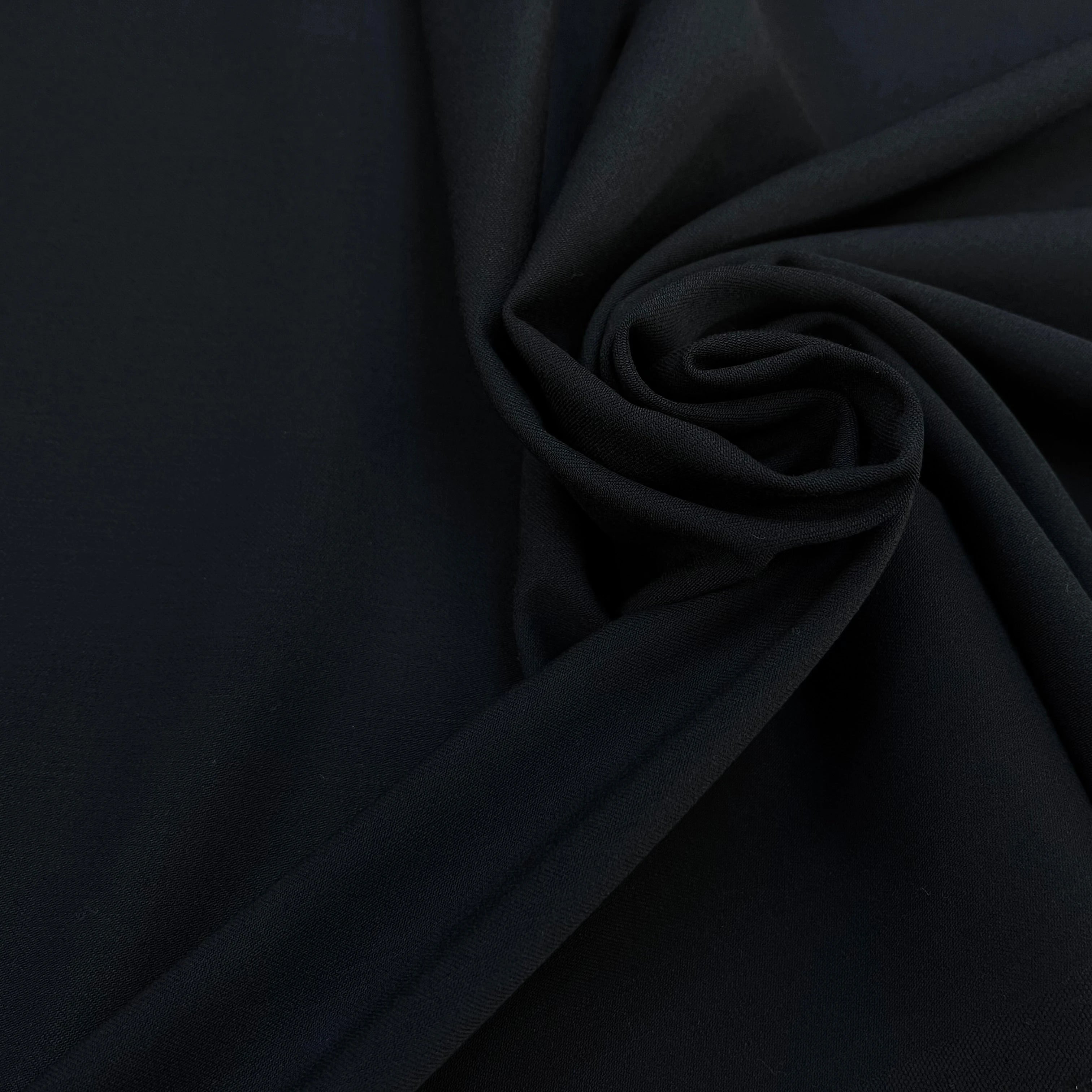 DRAPERIE VISCOSE LAINE NOIR 40% LAINE 56% VISCOSE - My Little Coupon