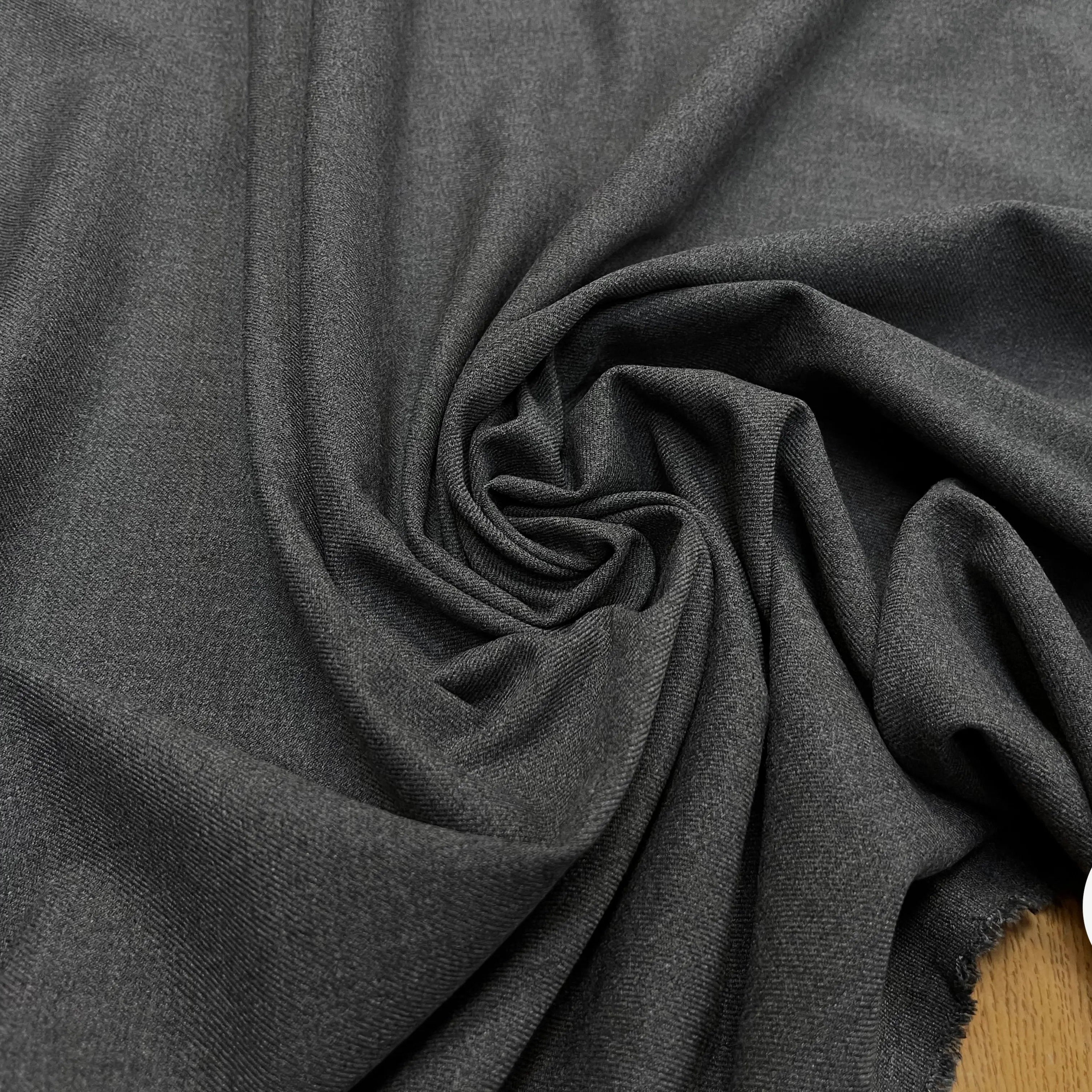 DRAPPERIE GRISE CLAIR POLYVISCOSE OWENS CHINÉ - My Little Coupon