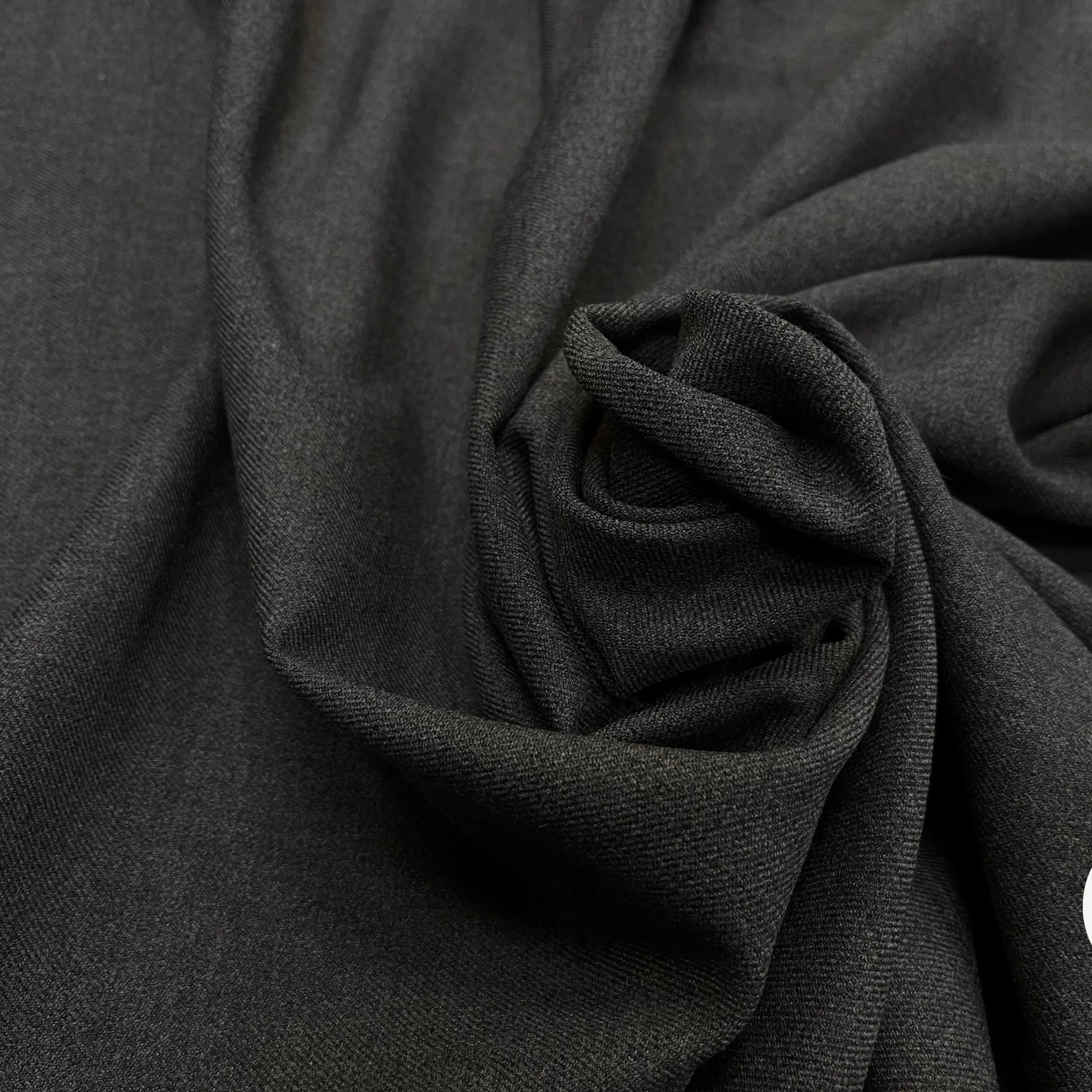 DRAPPERIE GRISE CLAIR POLYVISCOSE OWENS CHINÉ - My Little Coupon