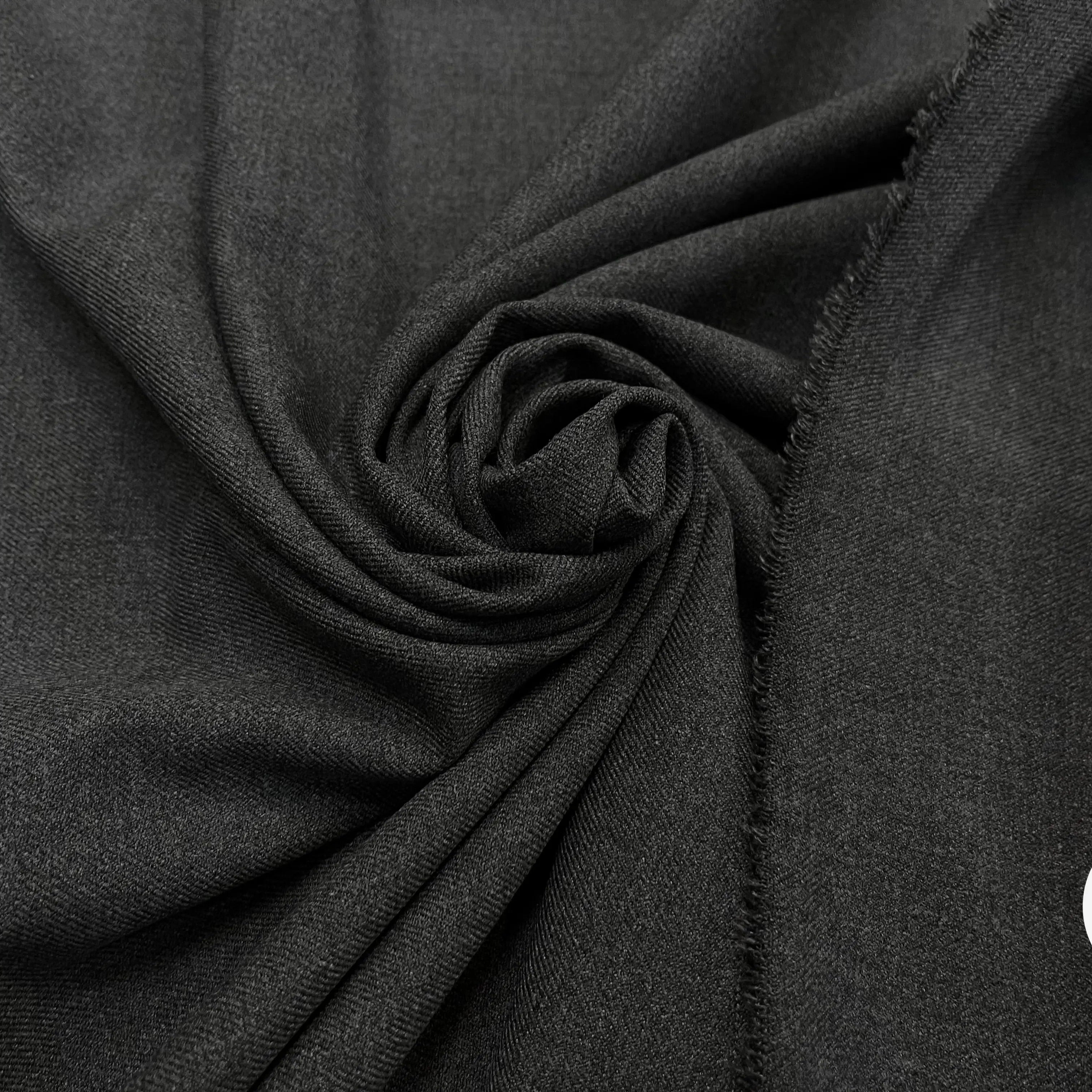 DRAPPERIE GRISE CLAIR POLYVISCOSE OWENS CHINÉ - My Little Coupon