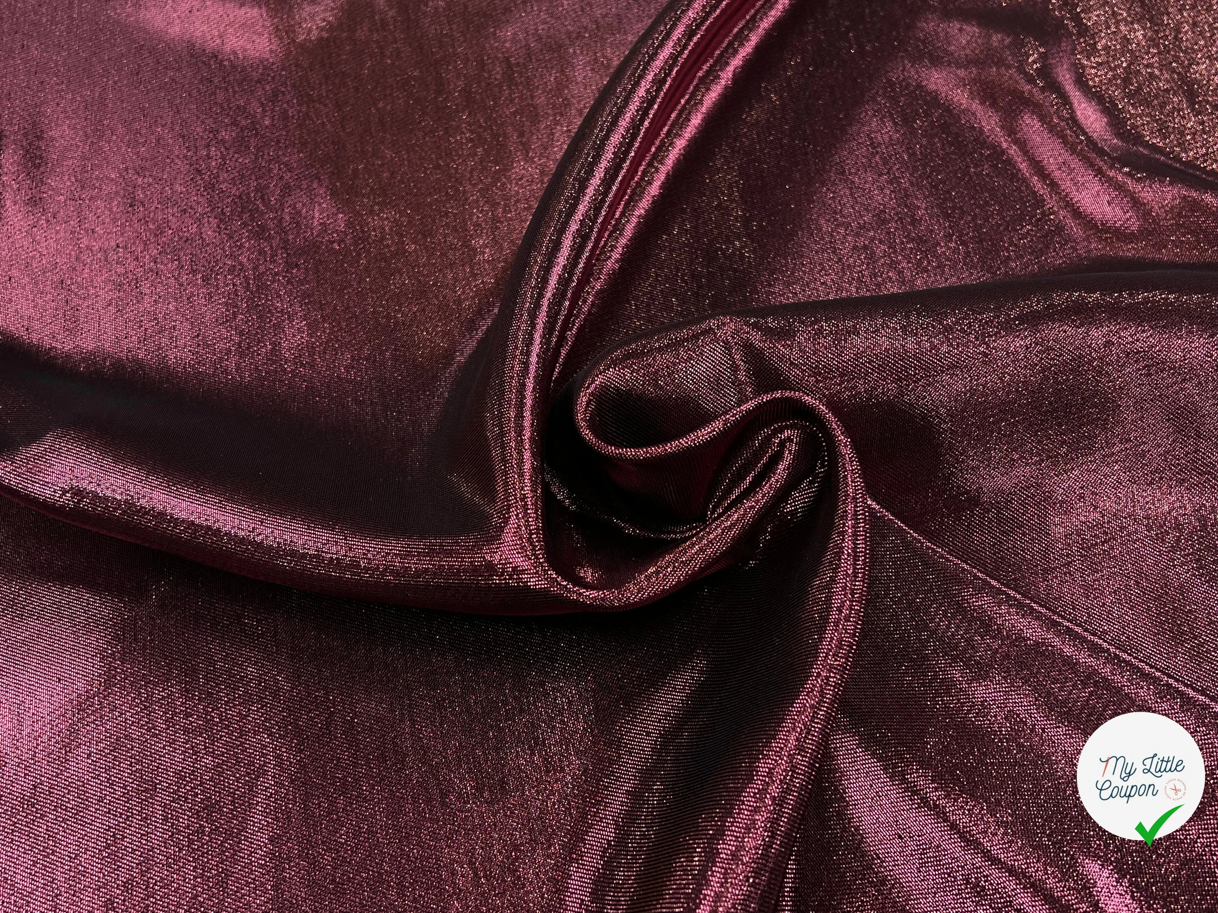 DRILL CHANGEANT POLYVISCOSE SHINY MORDORÉ - My Little Coupon