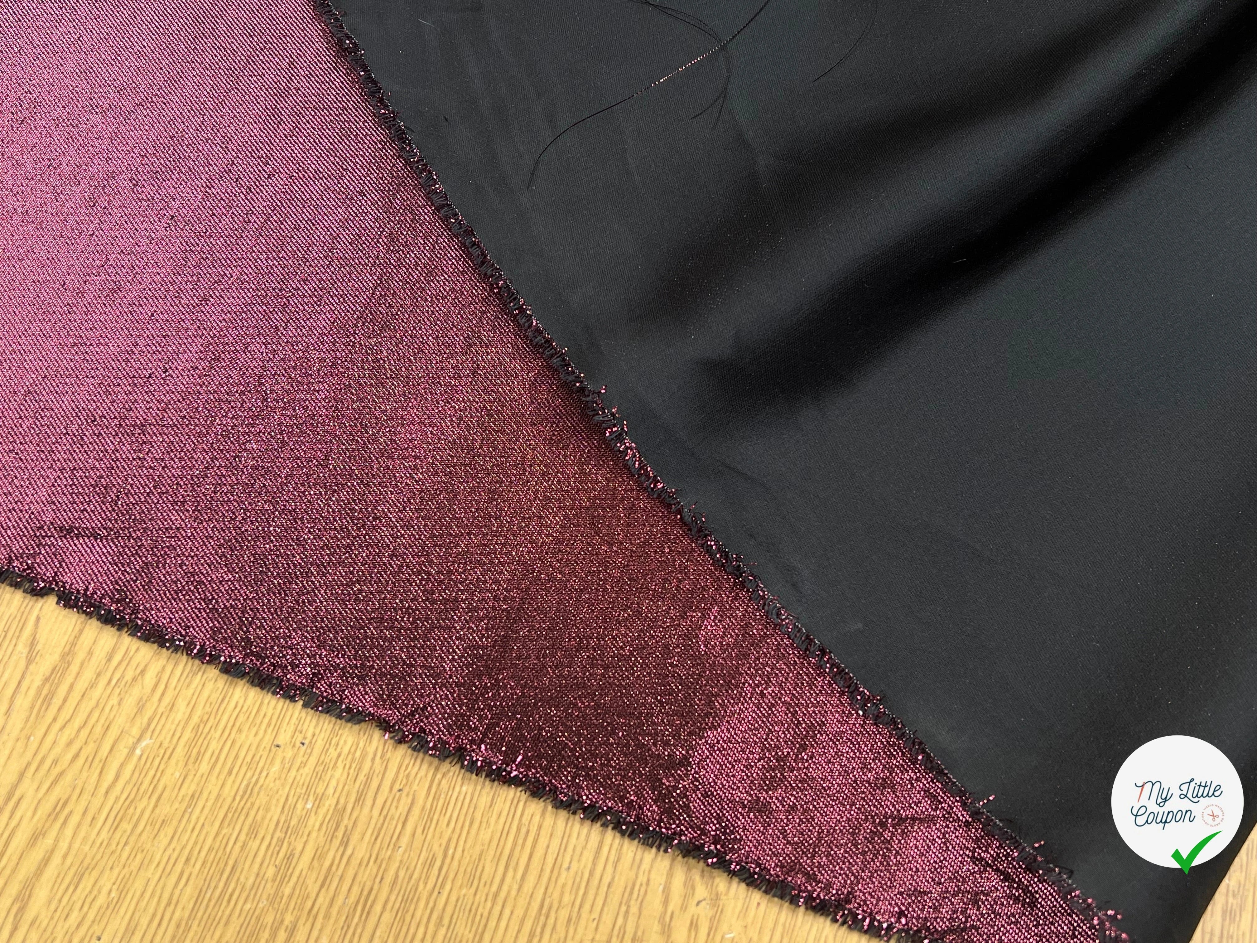 DRILL CHANGEANT POLYVISCOSE SHINY MORDORÉ - My Little Coupon