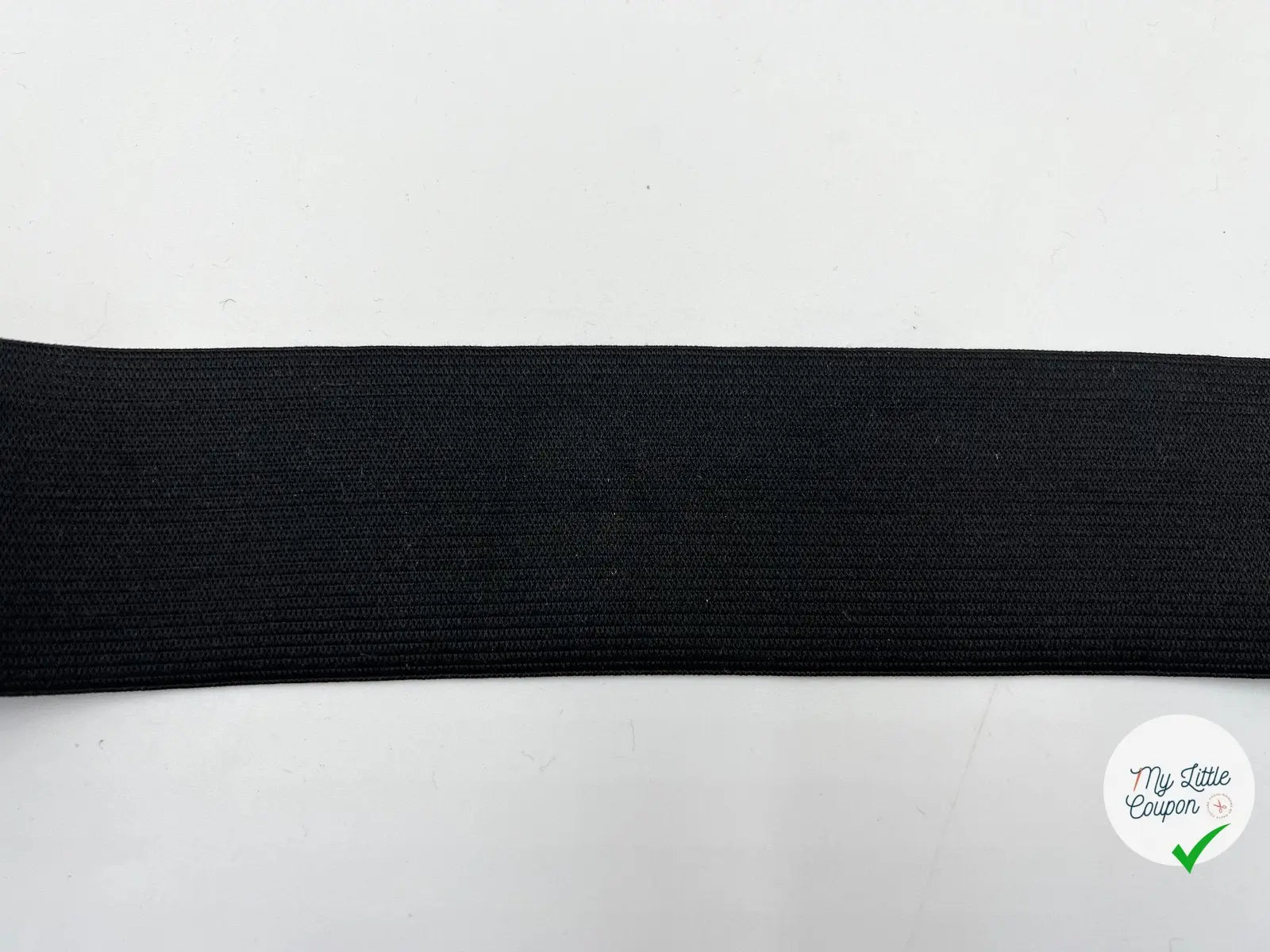 ÉLASTIQUE GRANDE LARGEUR 5 CM COLORIS NOIR - My Little Coupon - tissu - coudre