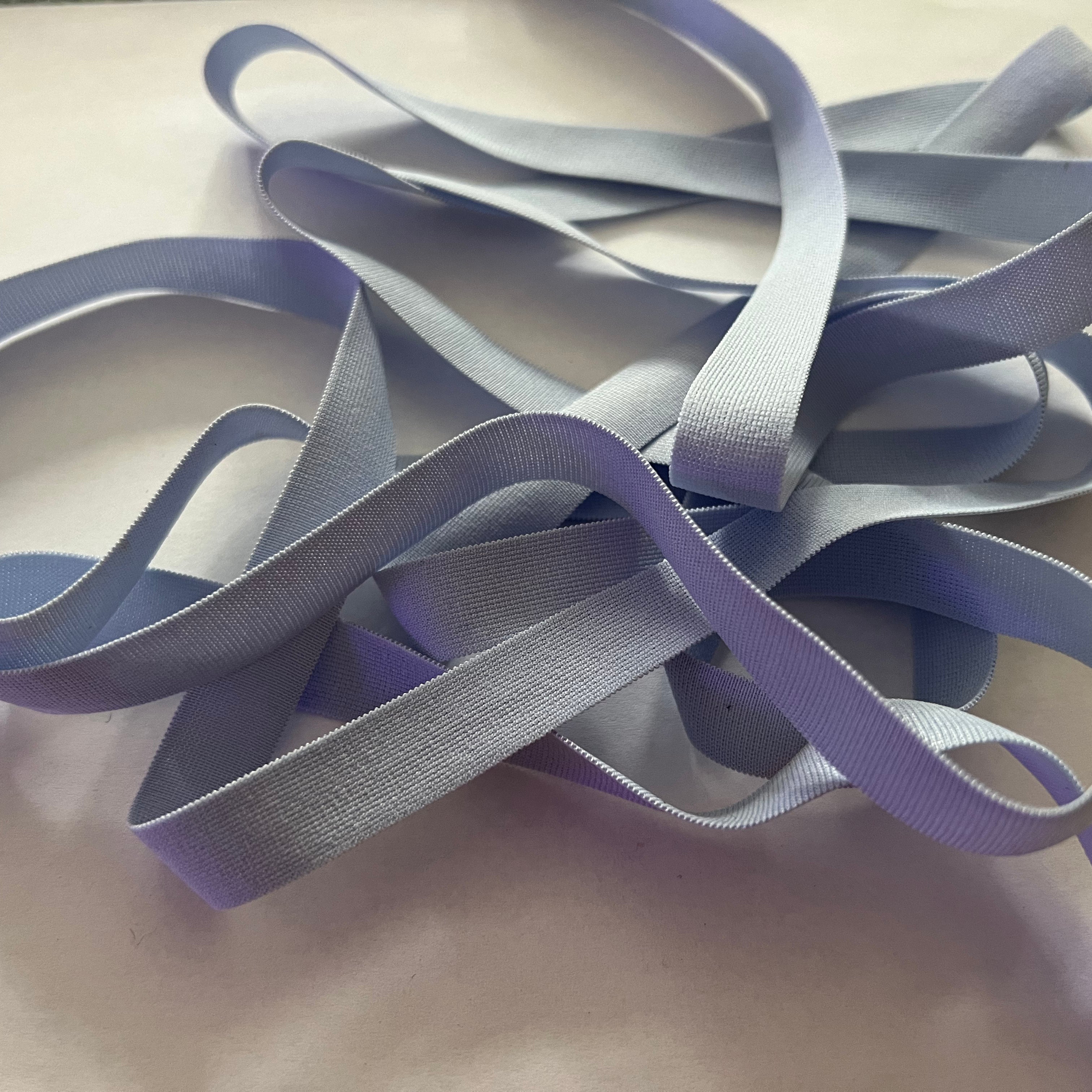 ÉLASTIQUE PLAT LINGERIE BLEU NUAGE 12mm - My Little Coupon