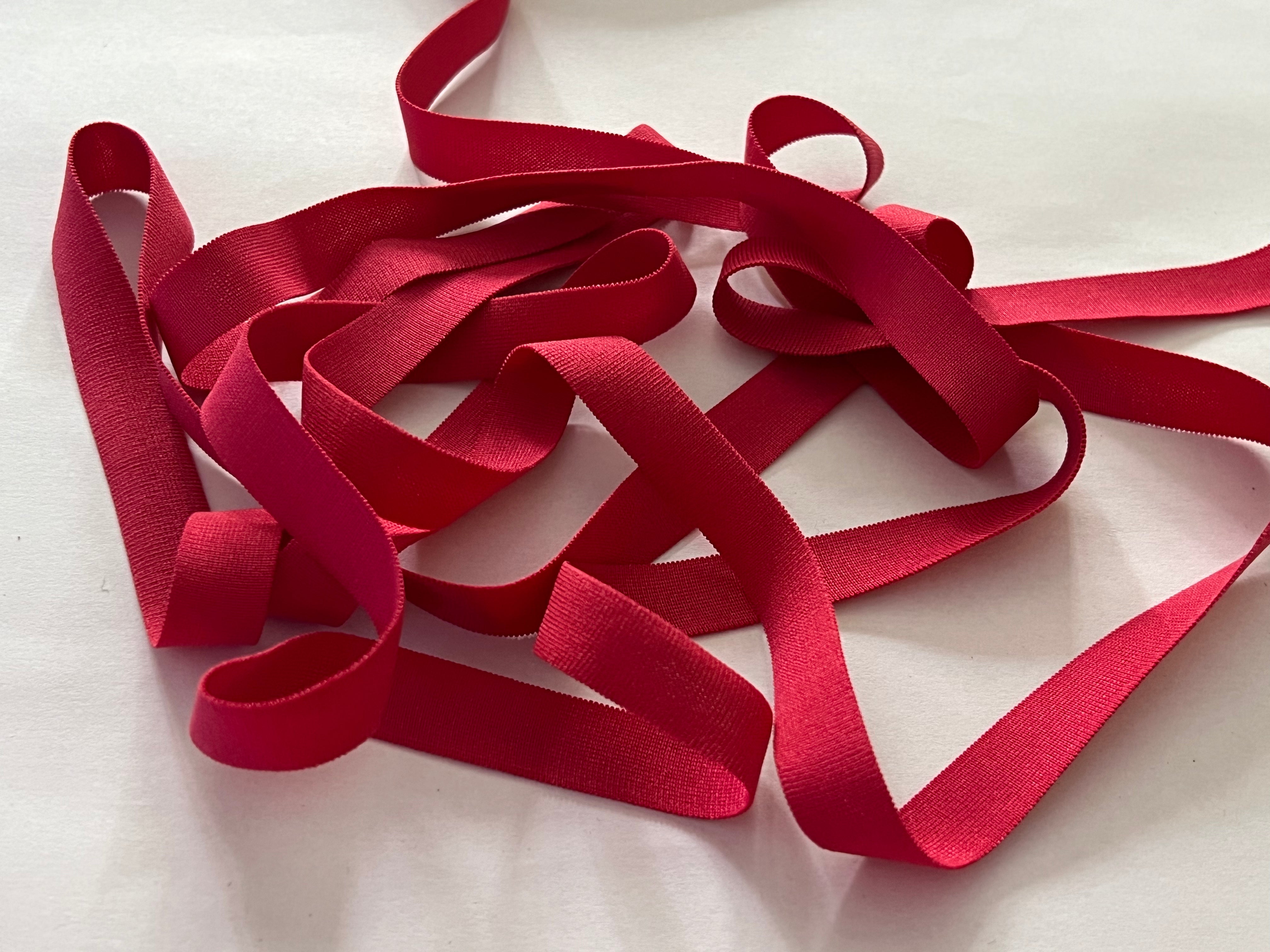ÉLASTIQUE PLAT LINGERIE FRAMBOISE 12mm - My Little Coupon