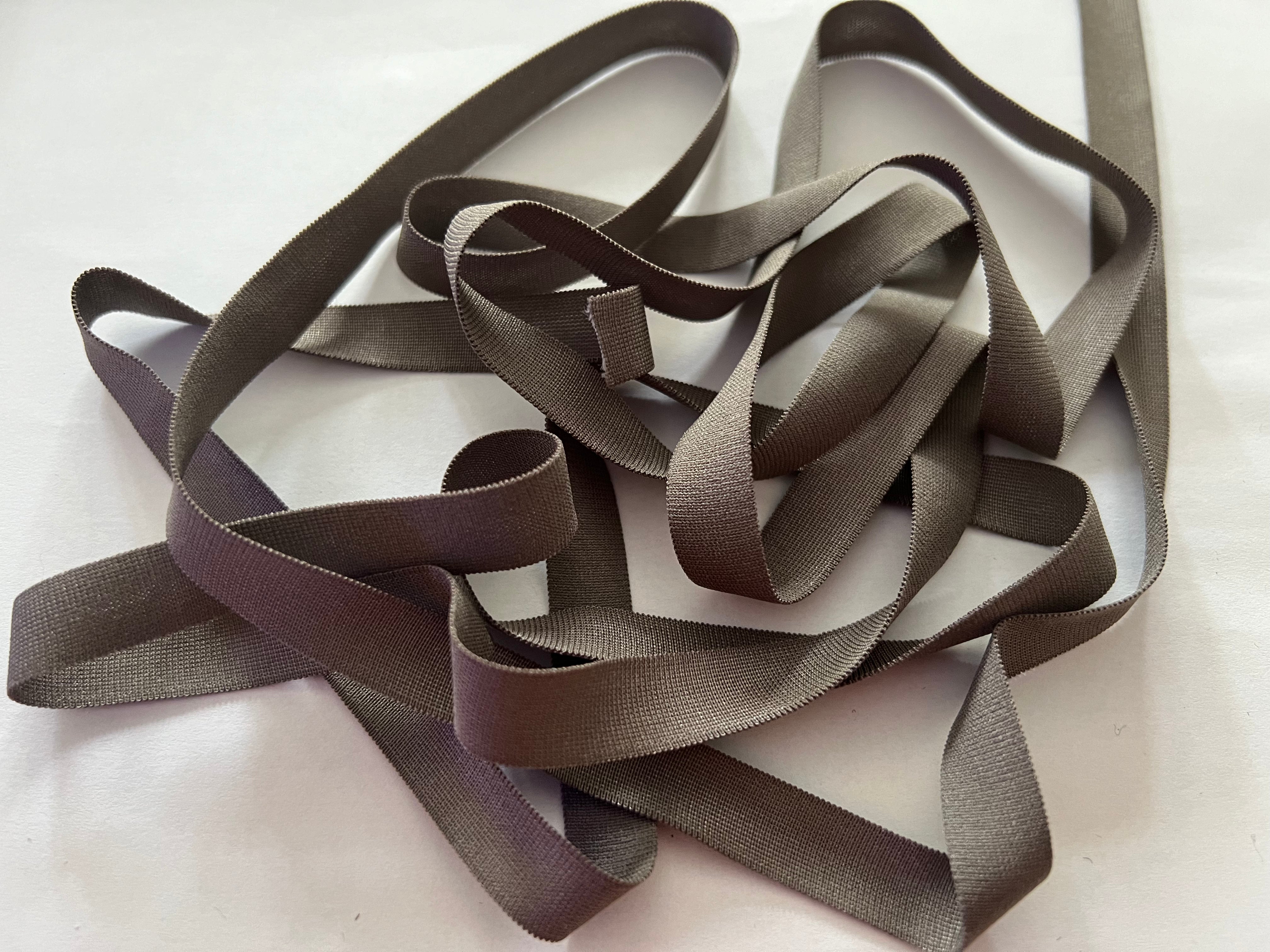 ÉLASTIQUE PLAT LINGERIE GRIS MOYEN 12mm - My Little Coupon