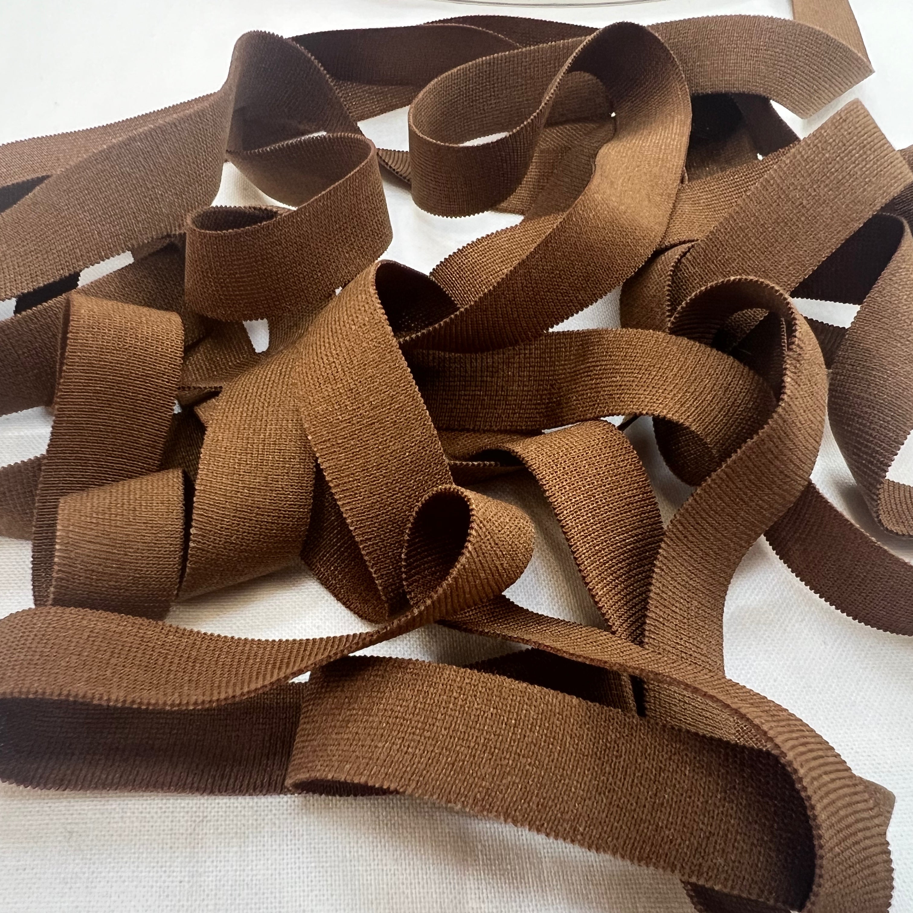 ÉLASTIQUE PLAT LINGERIE NOISETTE DORÉ 12mm - My Little Coupon