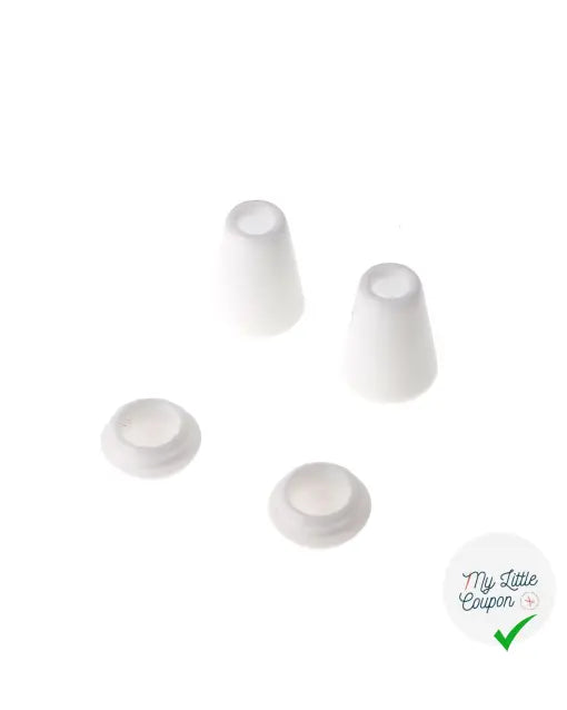 EMBOUT DE CORDON GRAND MODÈLE BLANC - My Little Coupon