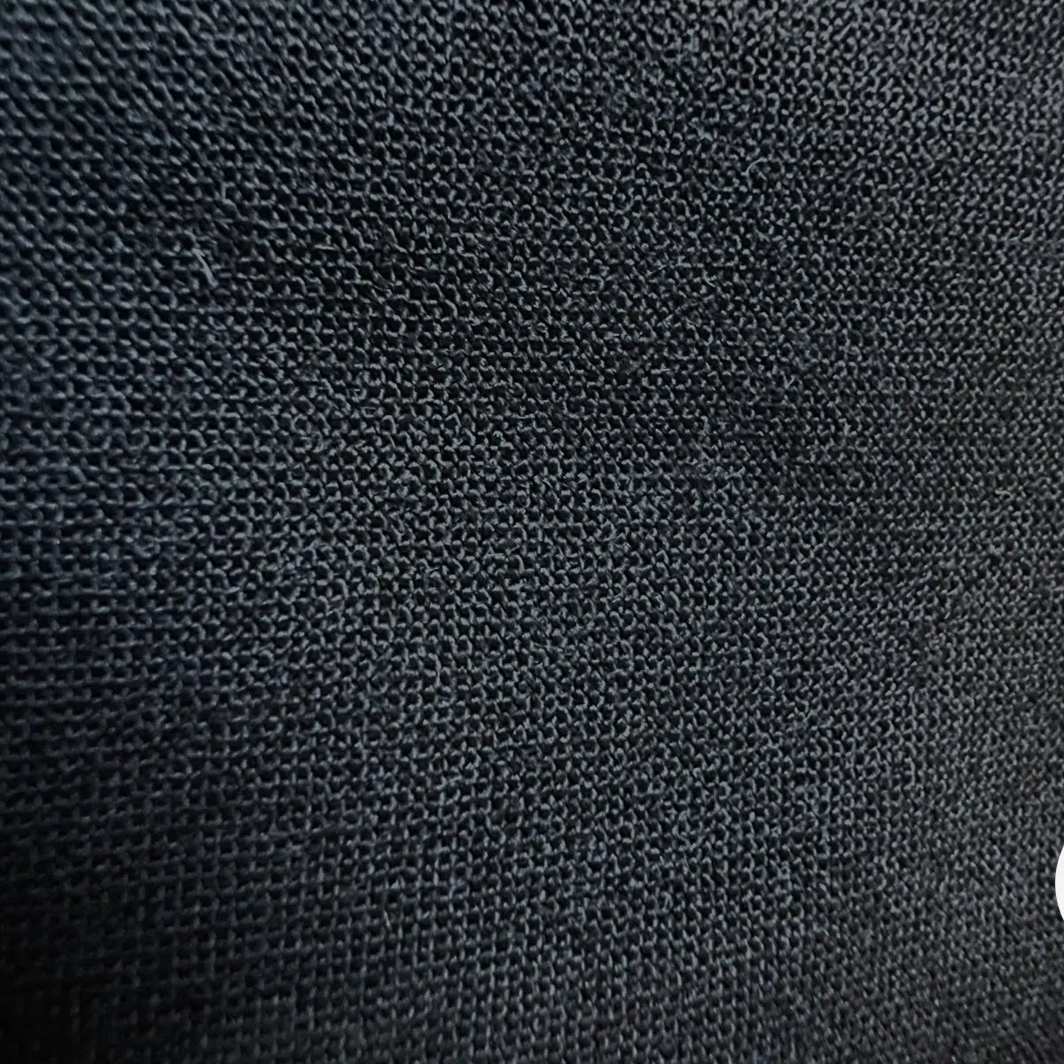 ÉTAMINE POLYLAINE NOIR - My Little Coupon - tissu - coudre