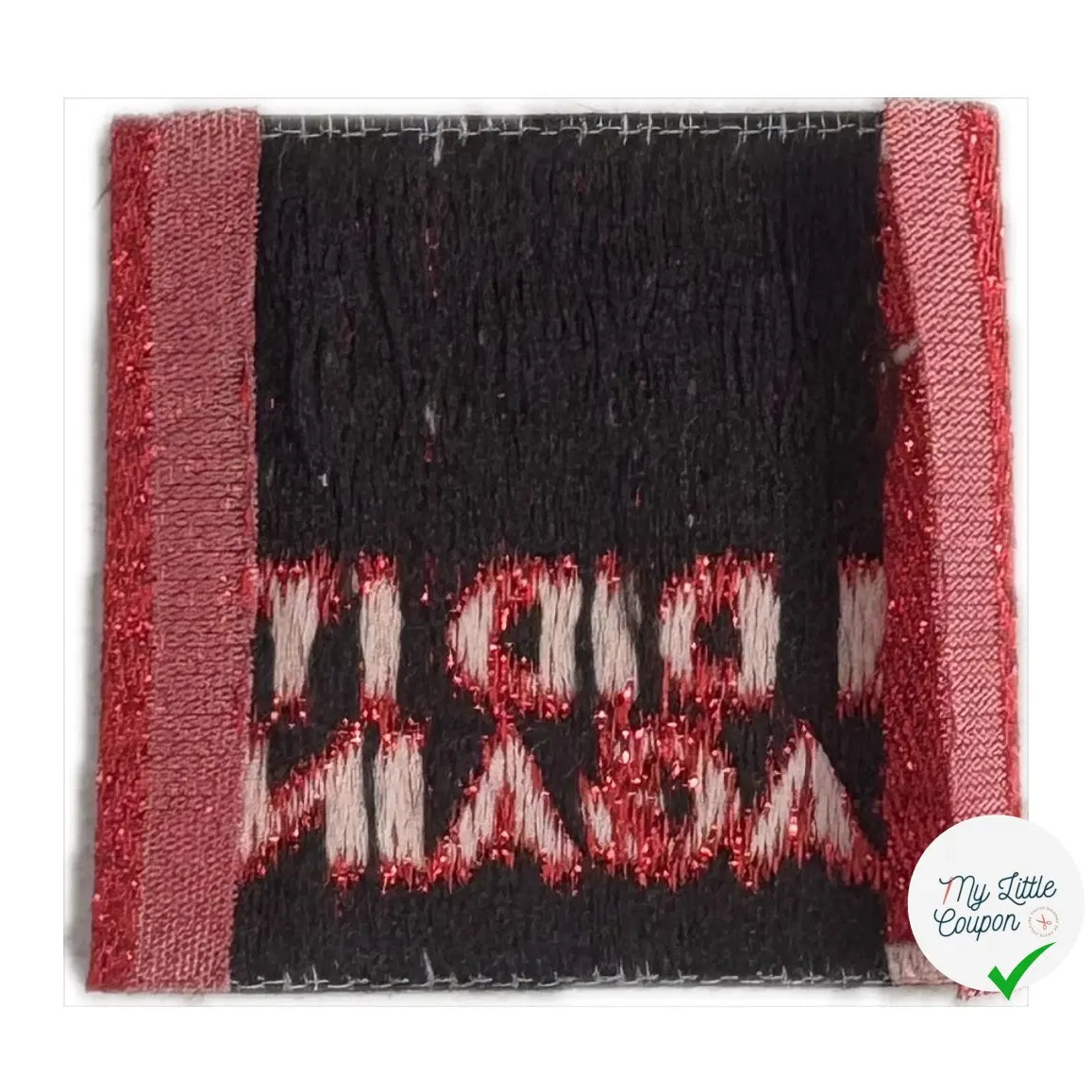 ÉTIQUETTES TISSÉES À COUDRE MODÈLE - OOPS I DID IT AGAIN - My Little Coupon