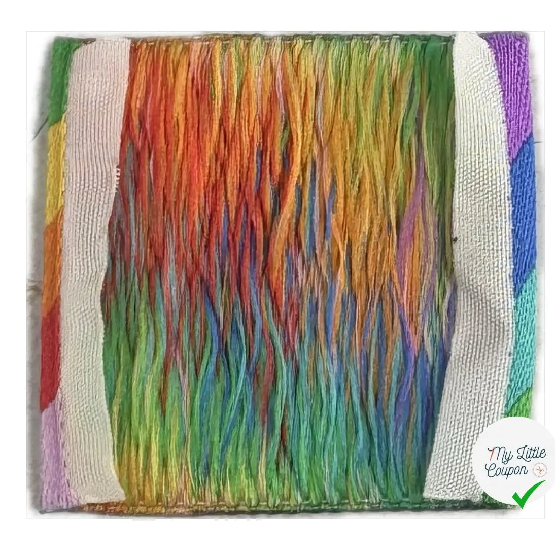 ÉTIQUETTES TISSÉES À COUDRE MODÈLE - RÊVE TA VIE EN COULEURS - My Little Coupon