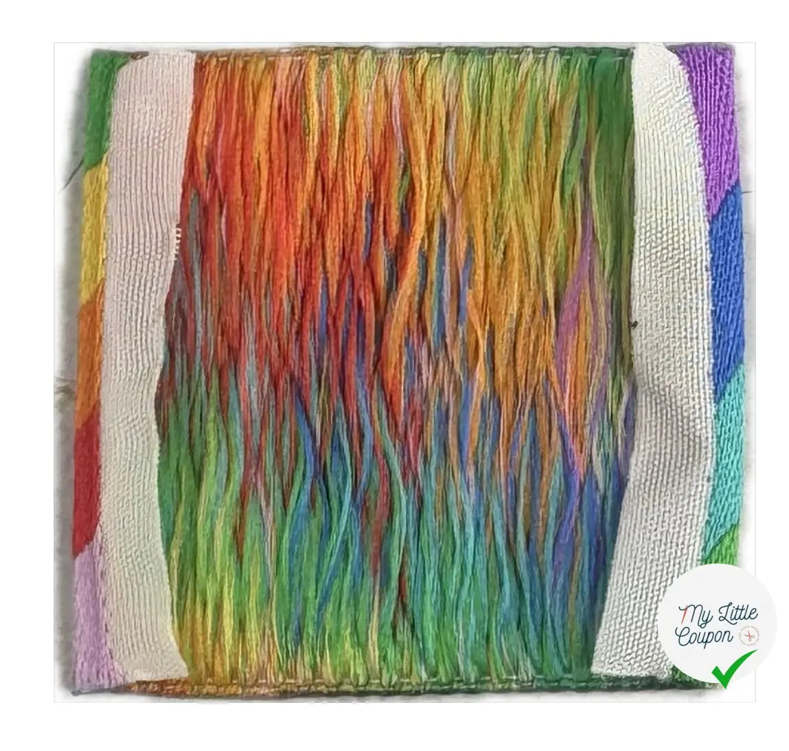 ÉTIQUETTES TISSÉES À COUDRE MODÈLE - RÊVE TA VIE EN COULEURS - My Little Coupon