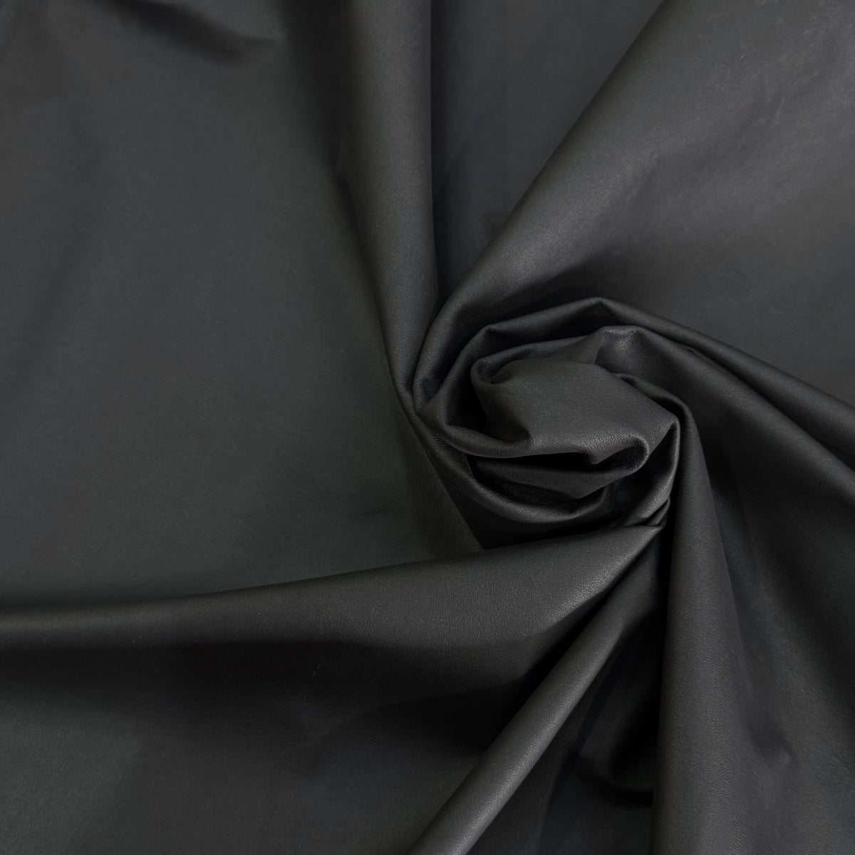 FAUX CUIR EXTENSIBLE NOIR EFFET HUILÉ - My Little Coupon