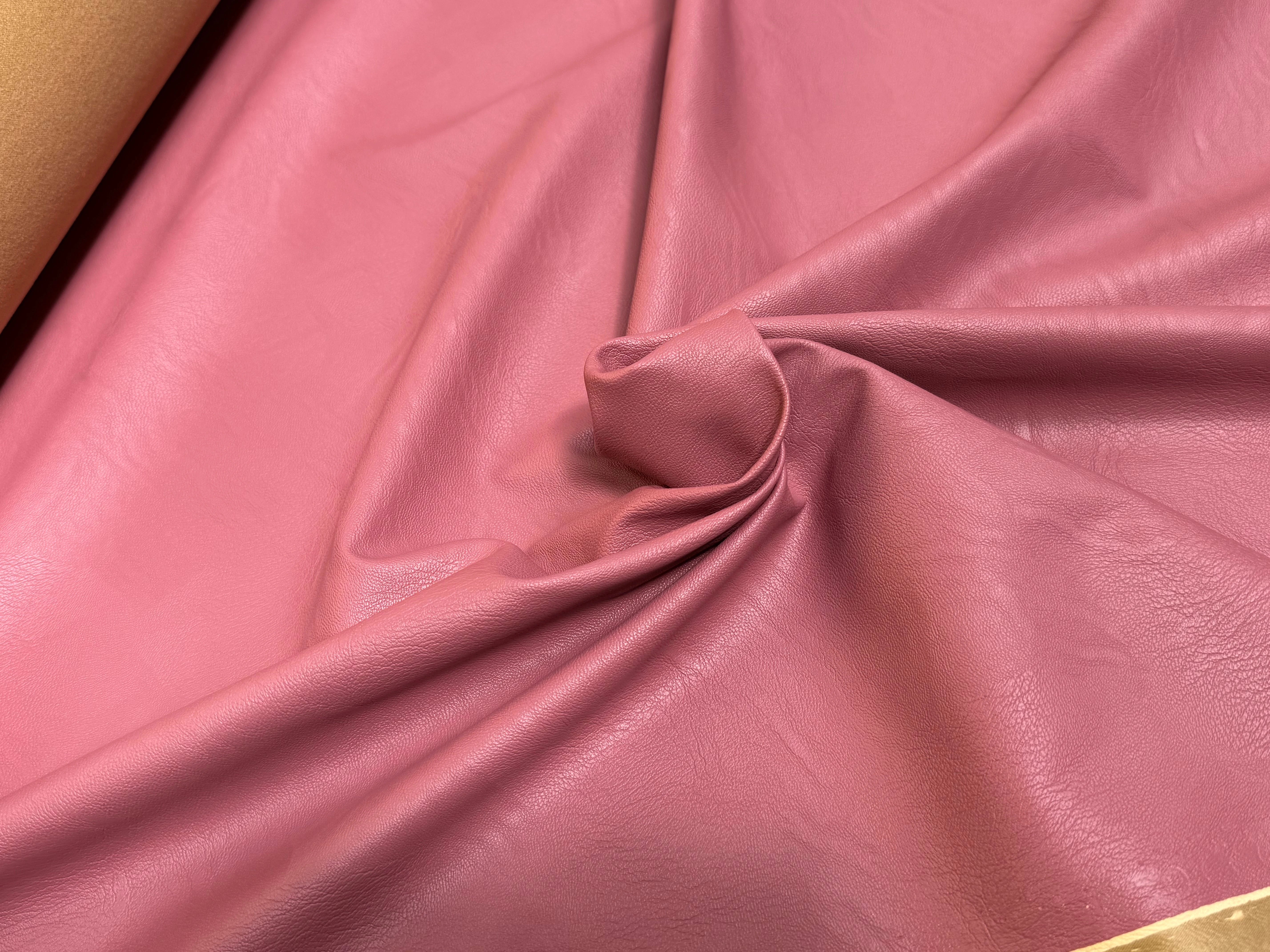 FAUX CUIR SOUPLE ROSE STRETCH - My Little Coupon