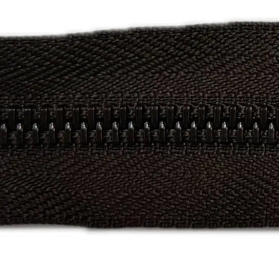 FERMETURE NON SÉPARABLE 16CM VERT KAKI MARRON - My Little Coupon